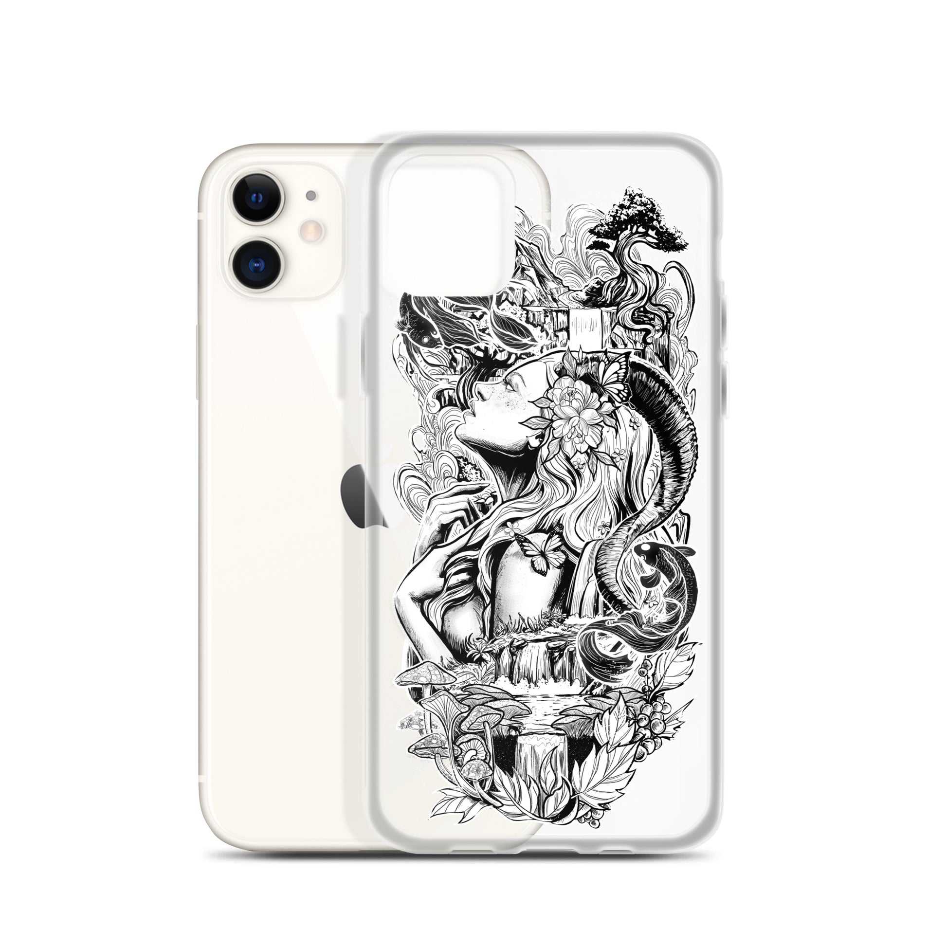 Gaia - Clear Case for iPhone® - Alves Art Studio 