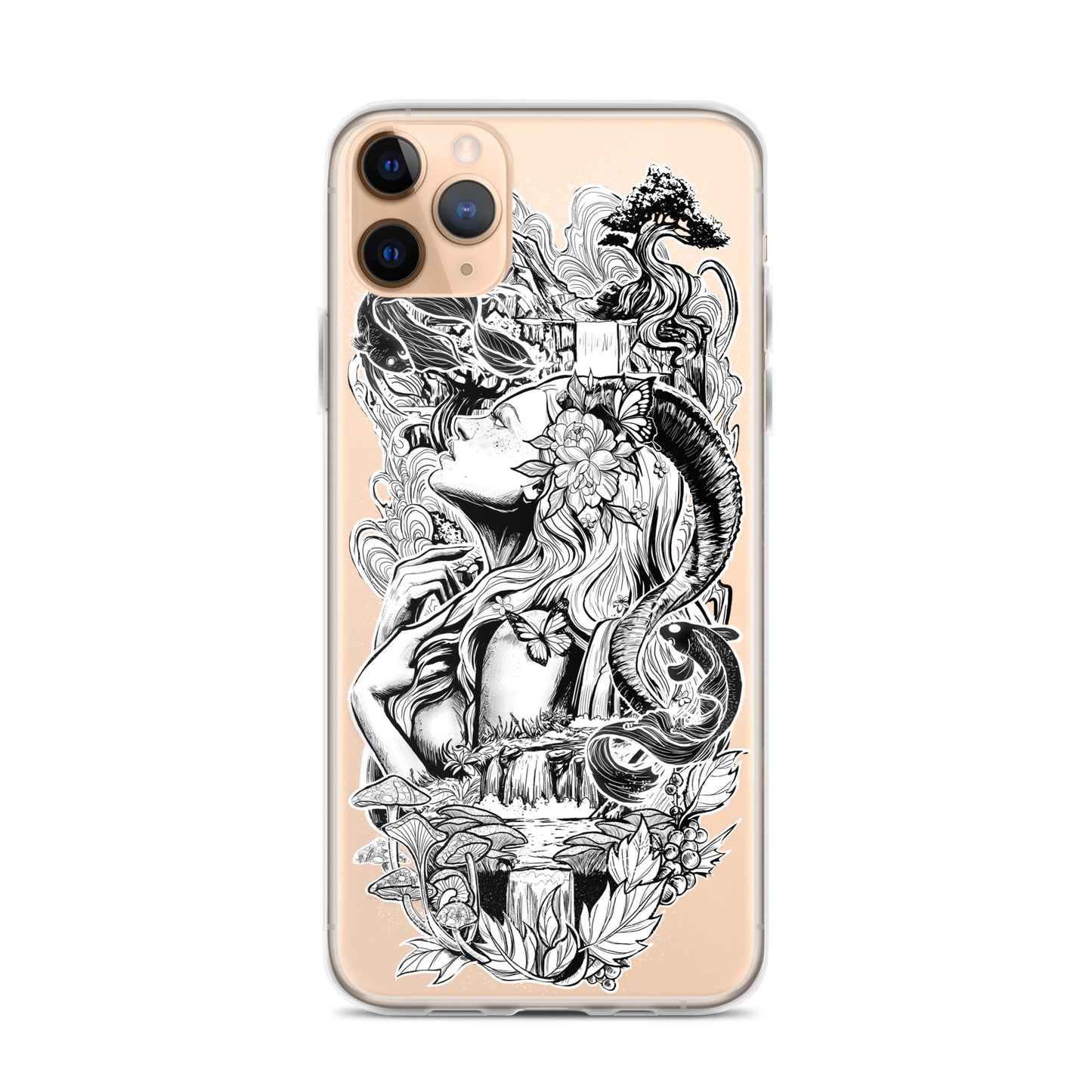 Gaia - Clear Case for iPhone® - Alves Art Studio 