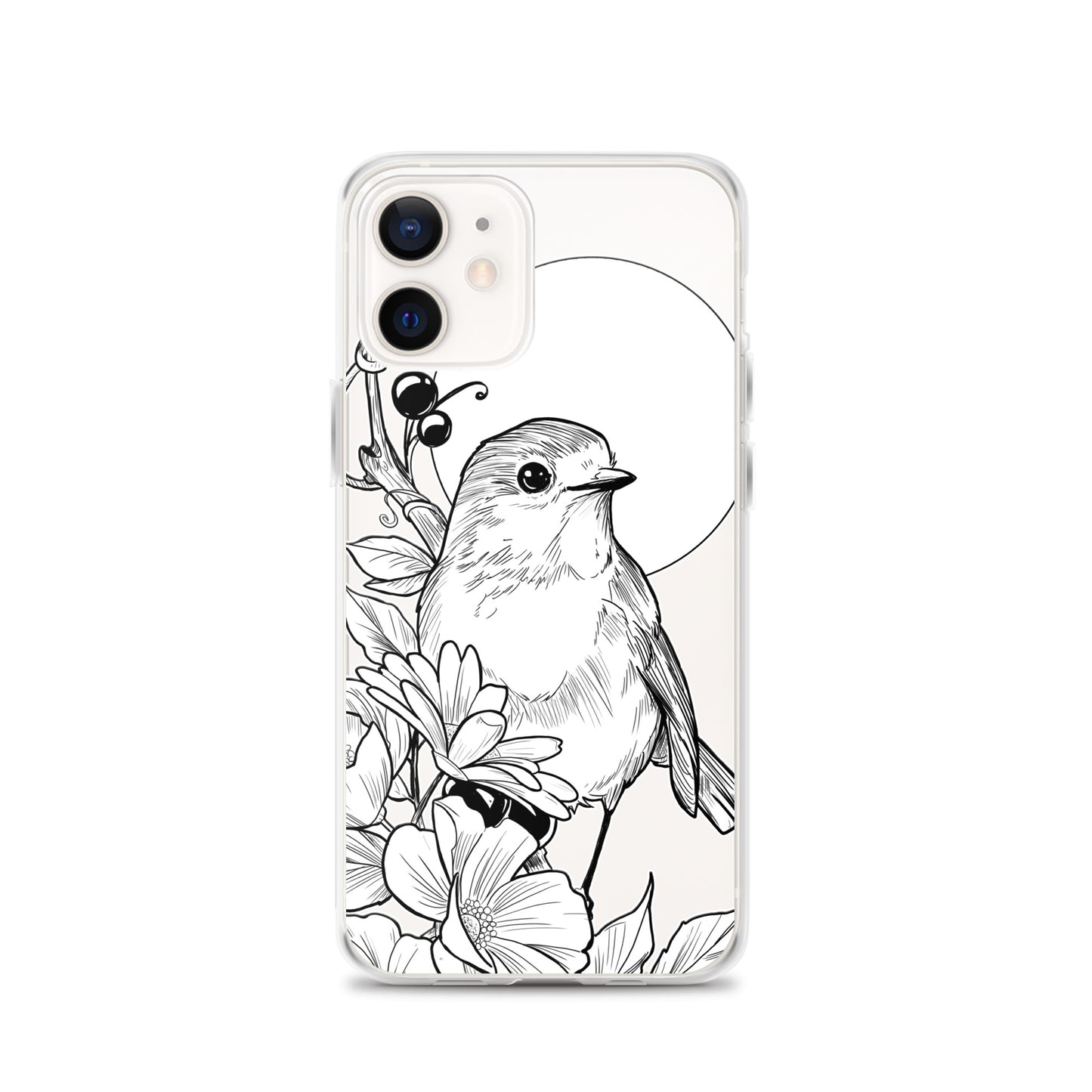 Sparrow - Clear Case for iPhone® - Alves Art Studio 