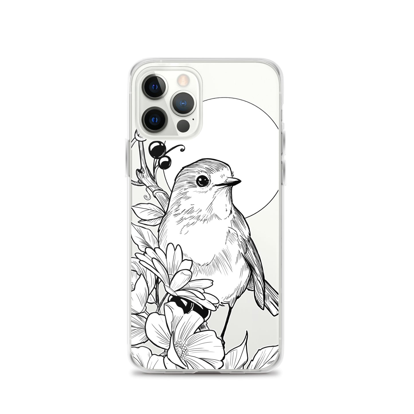 Sparrow - Clear Case for iPhone® - Alves Art Studio 