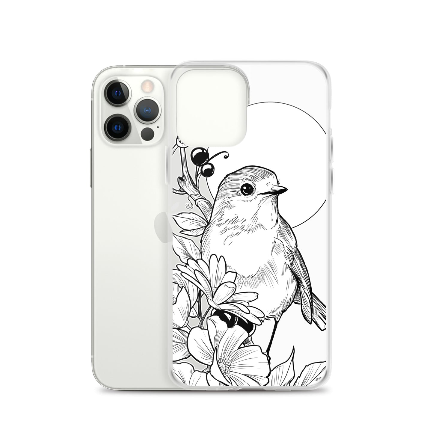 Sparrow - Clear Case for iPhone® - Alves Art Studio 