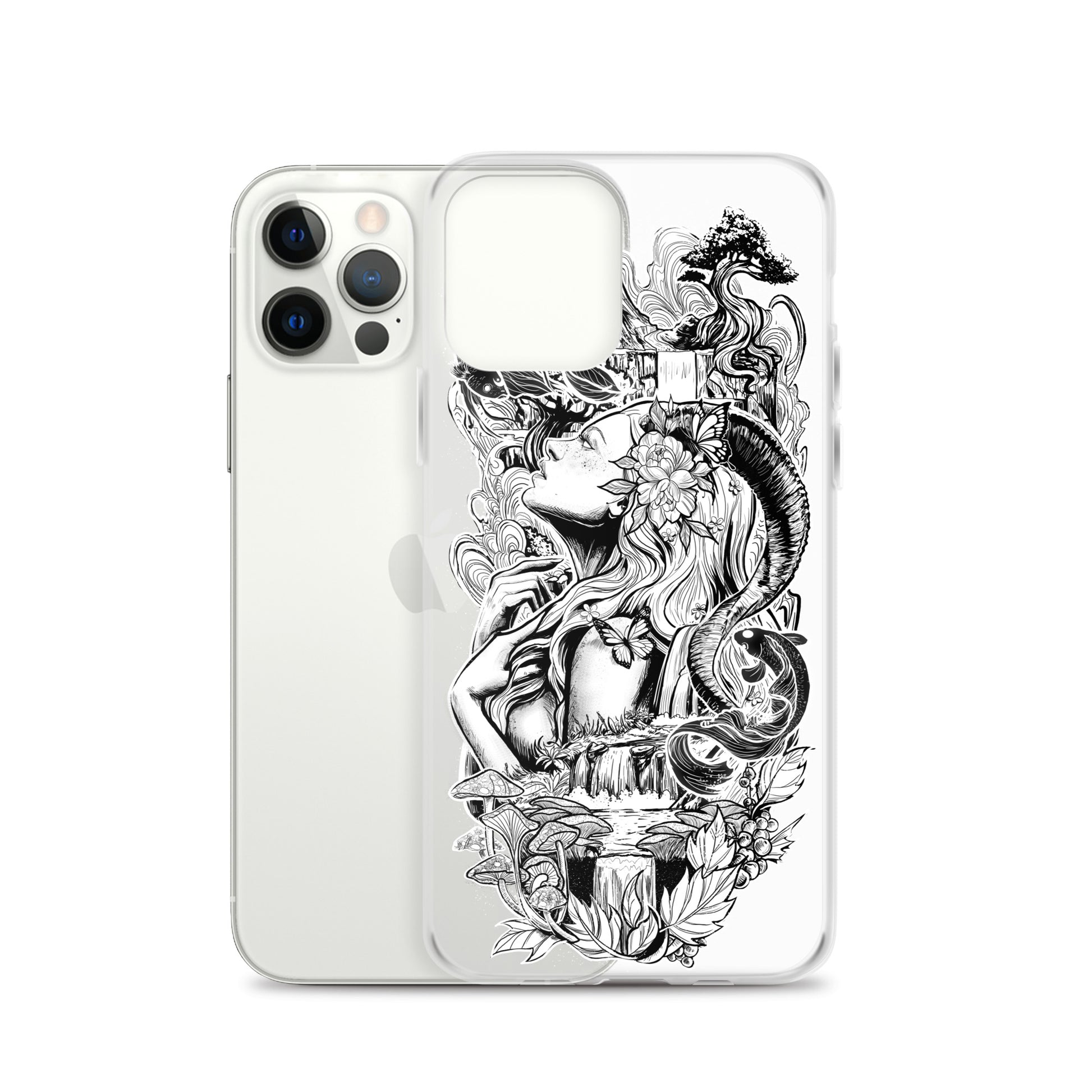 Gaia - Clear Case for iPhone® - Alves Art Studio 