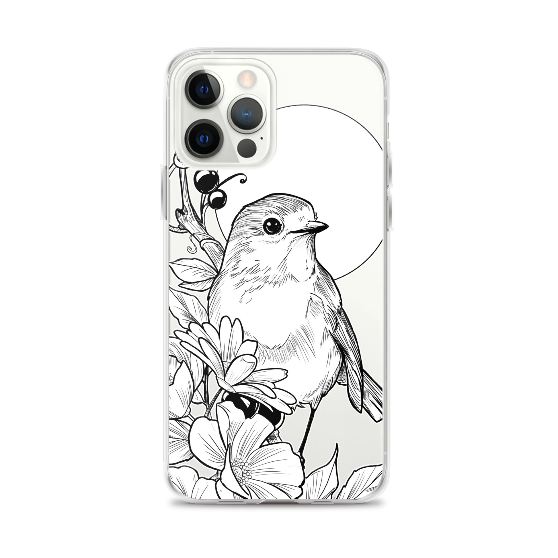 Sparrow - Clear Case for iPhone® - Alves Art Studio 