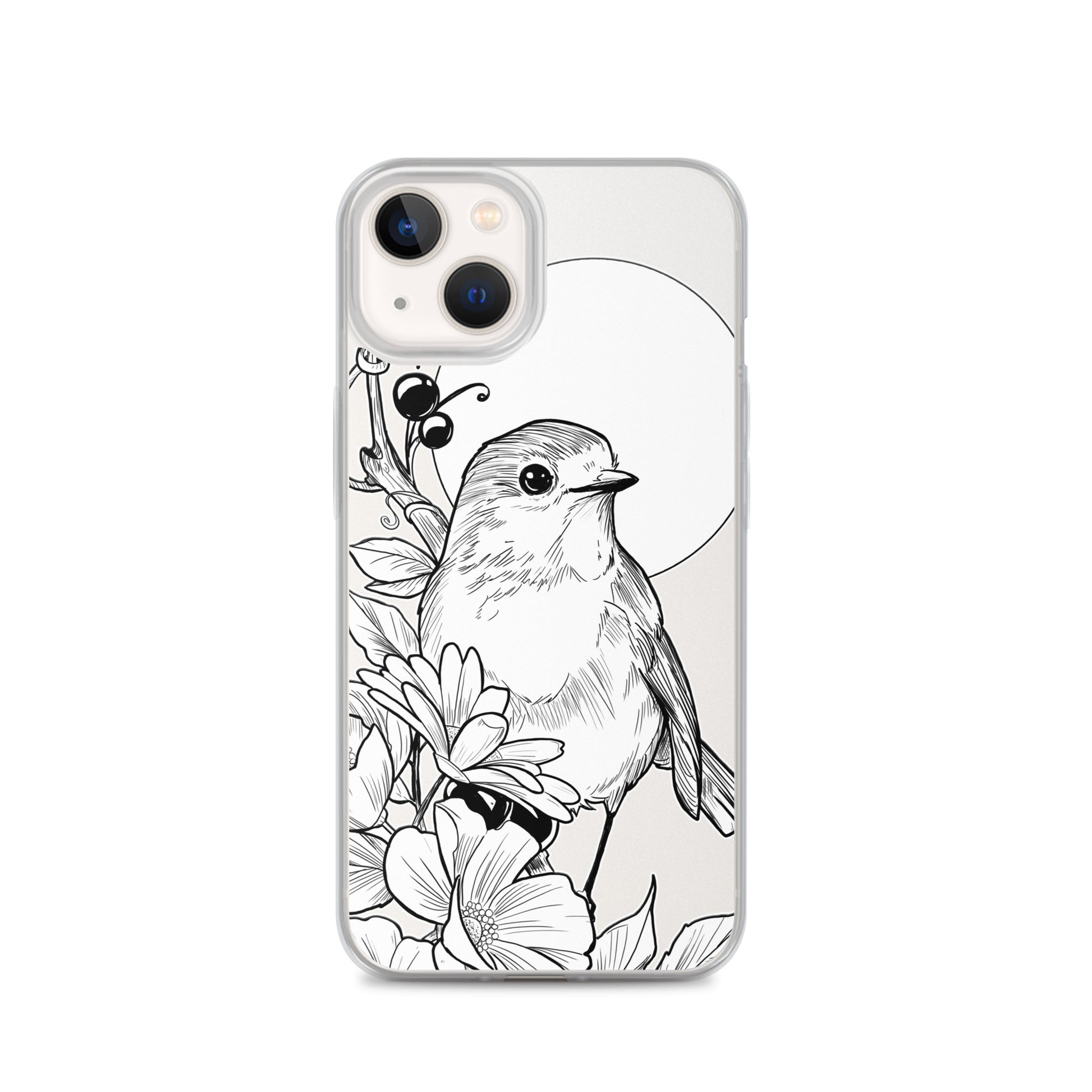 Sparrow - Clear Case for iPhone® - Alves Art Studio 