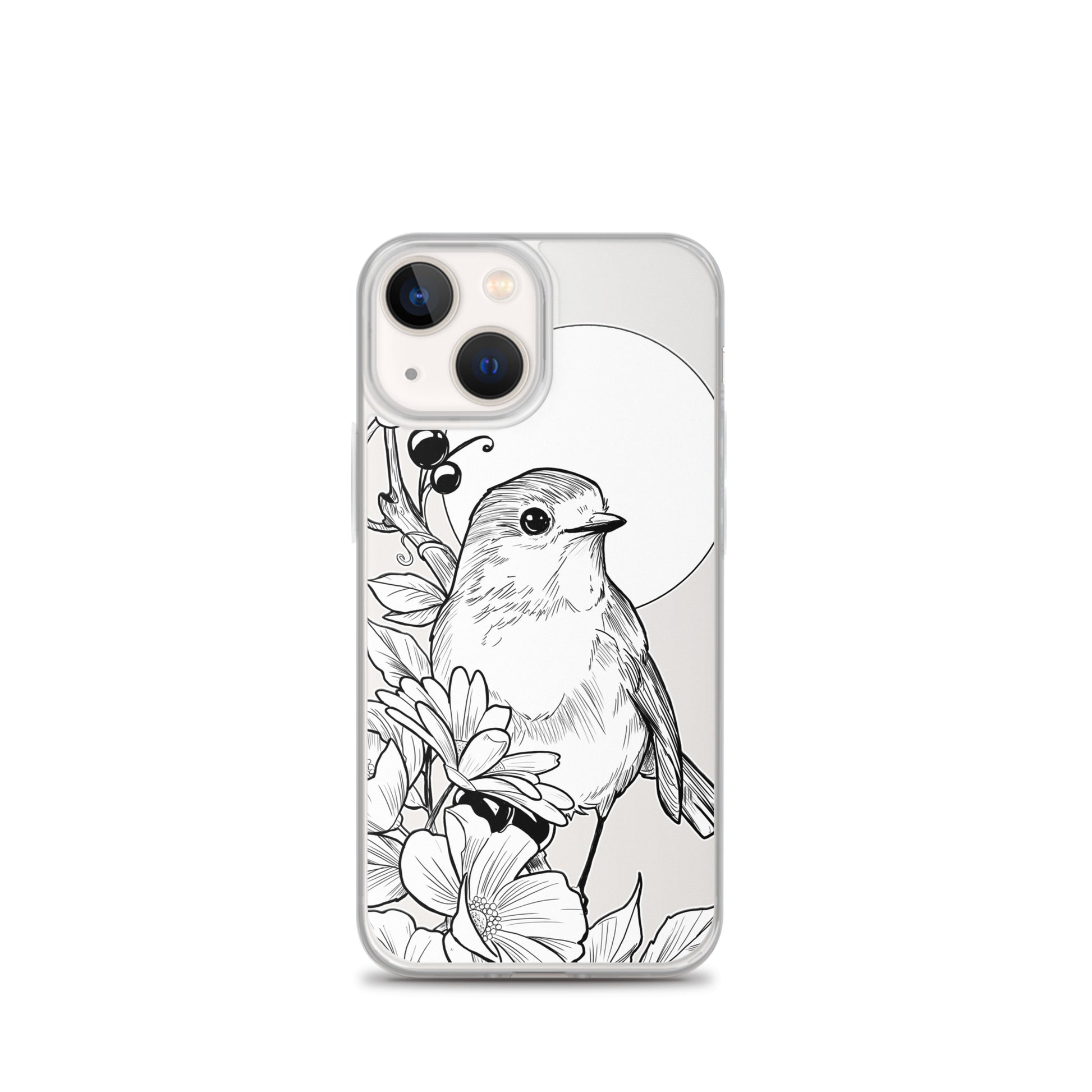 Sparrow - Clear Case for iPhone® - Alves Art Studio 