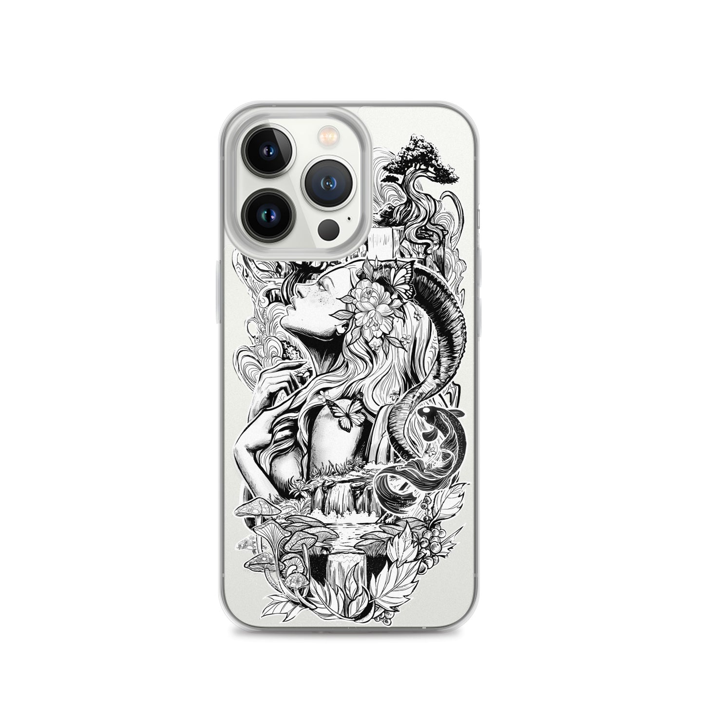 Gaia - Clear Case for iPhone® - Alves Art Studio 