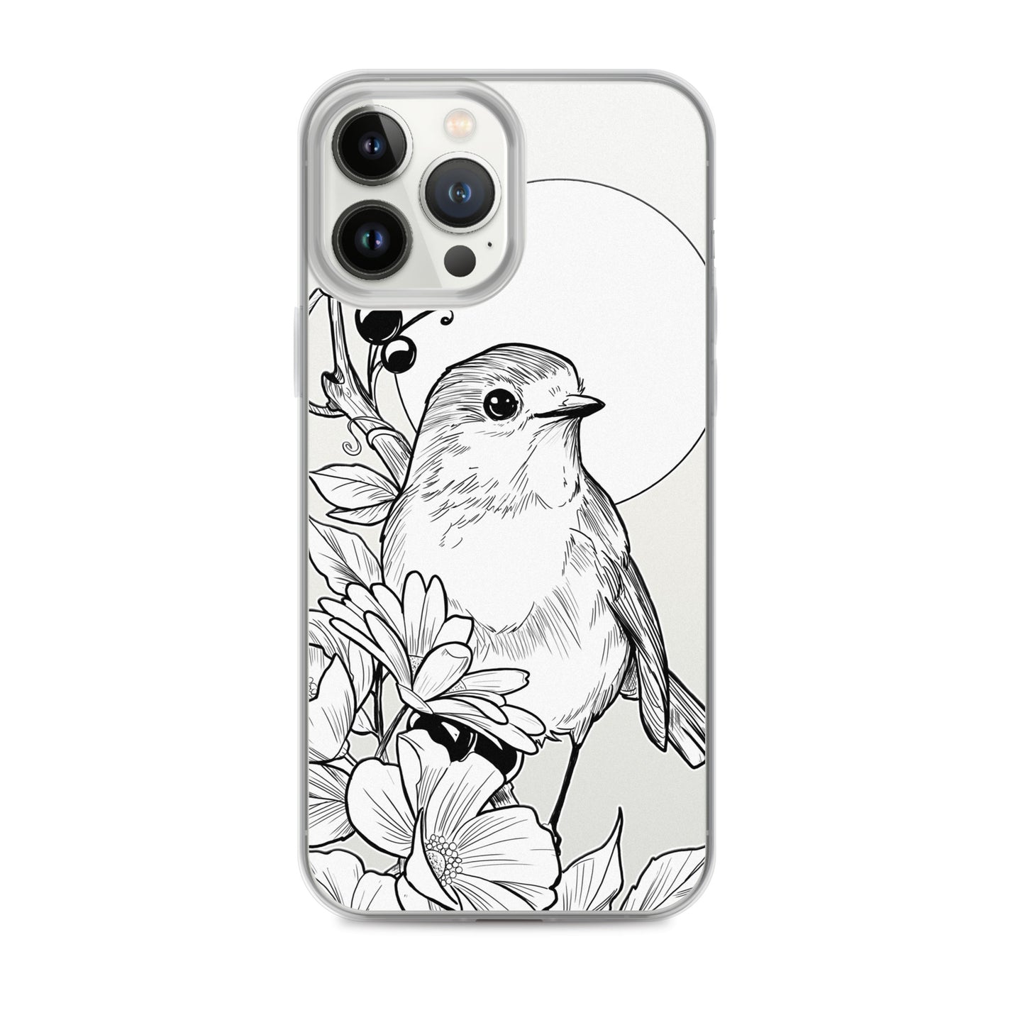 Sparrow - Clear Case for iPhone® - Alves Art Studio 