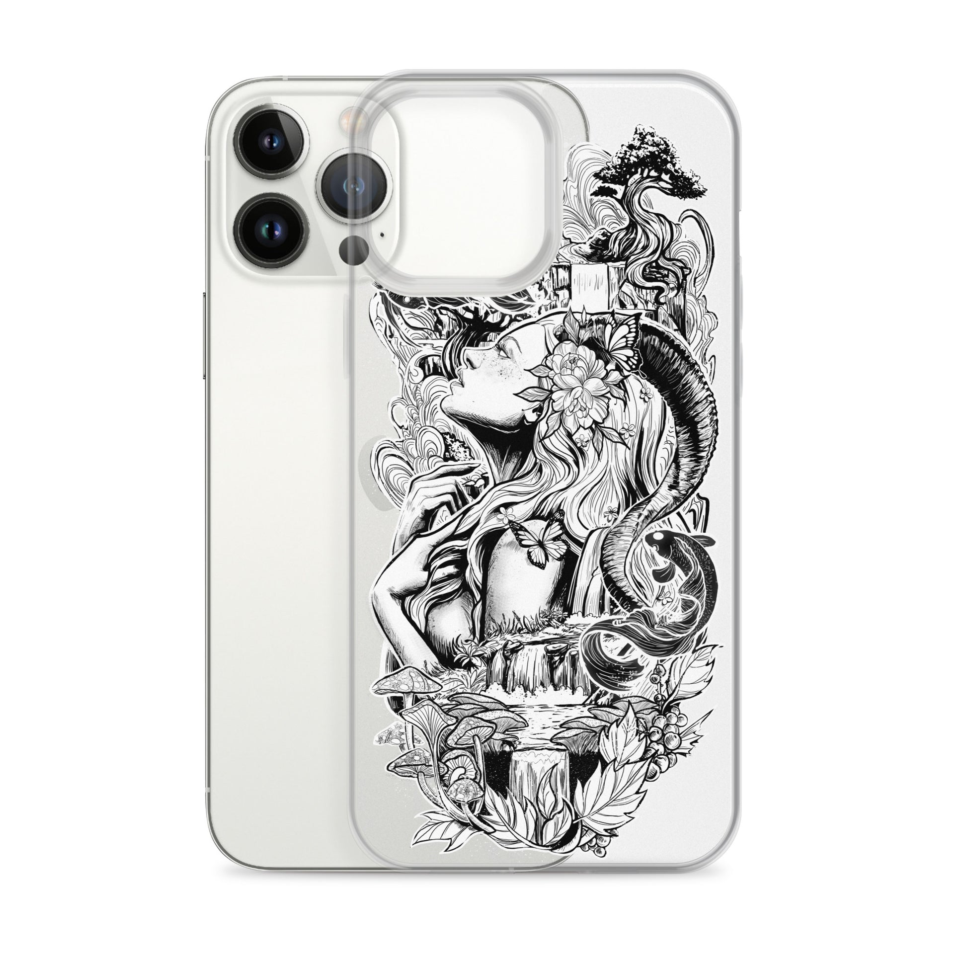 Gaia - Clear Case for iPhone® - Alves Art Studio 