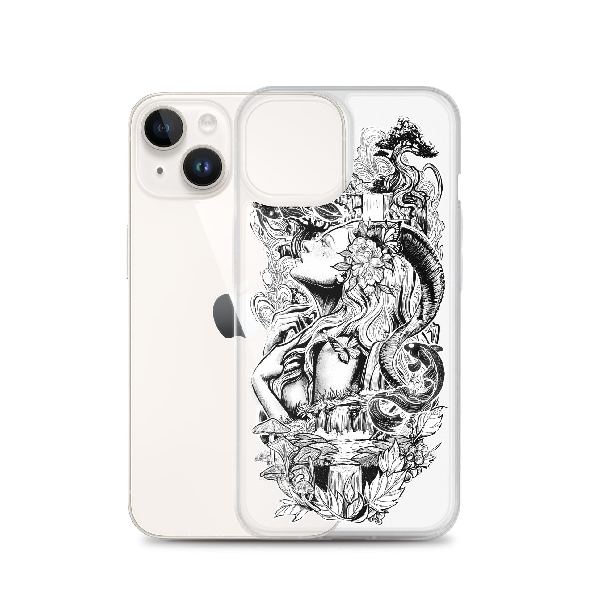 Gaia - Clear Case for iPhone® - Alves Art Studio 