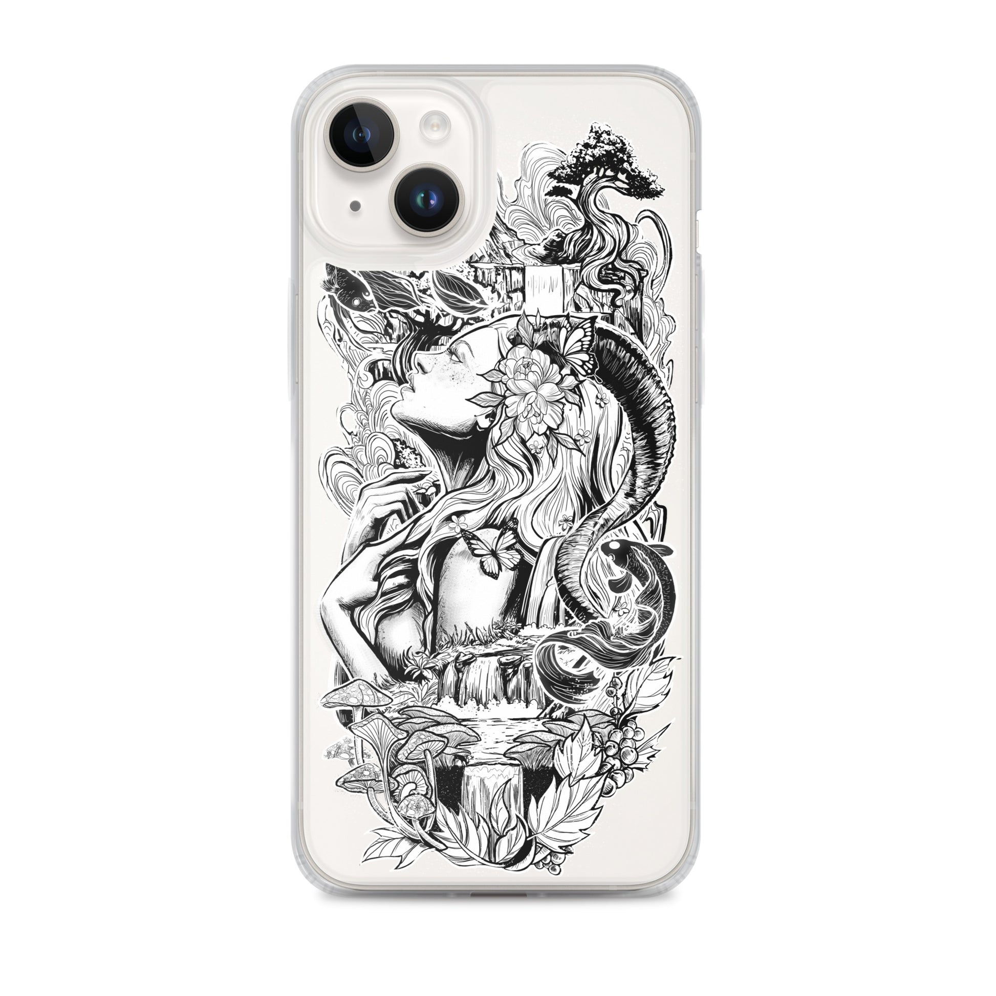 Gaia - Clear Case for iPhone® - Alves Art Studio 