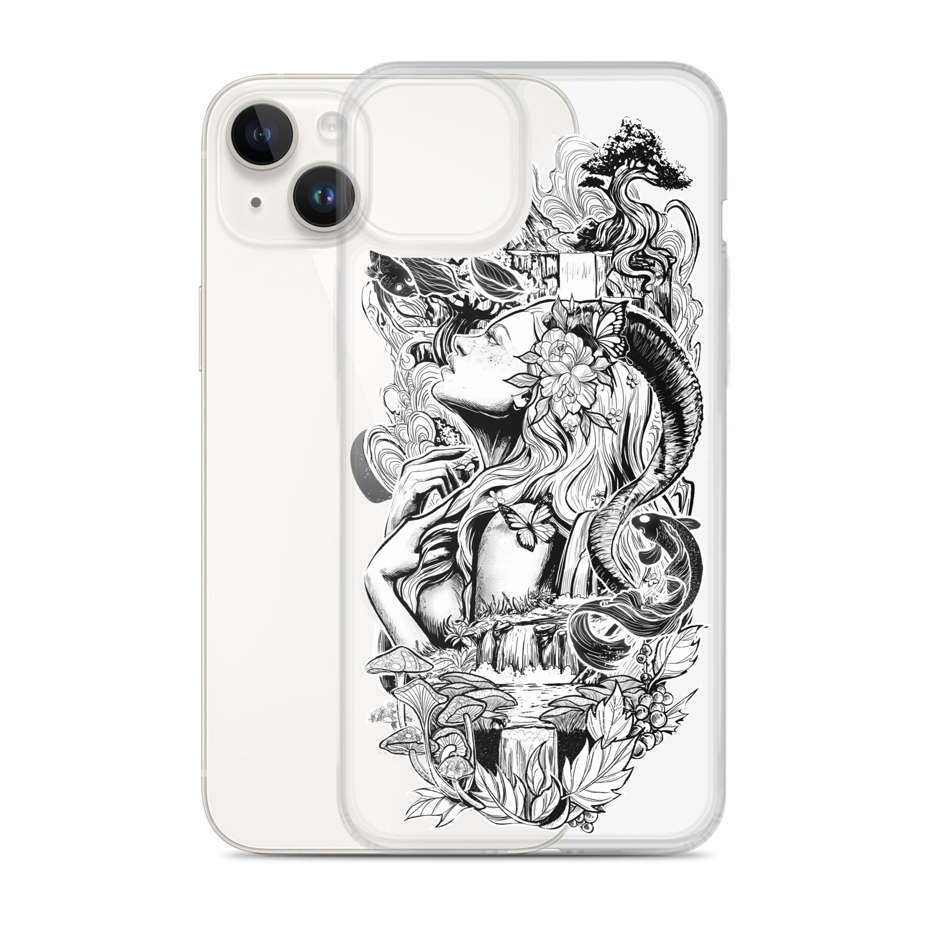 Gaia - Clear Case for iPhone® - Alves Art Studio 