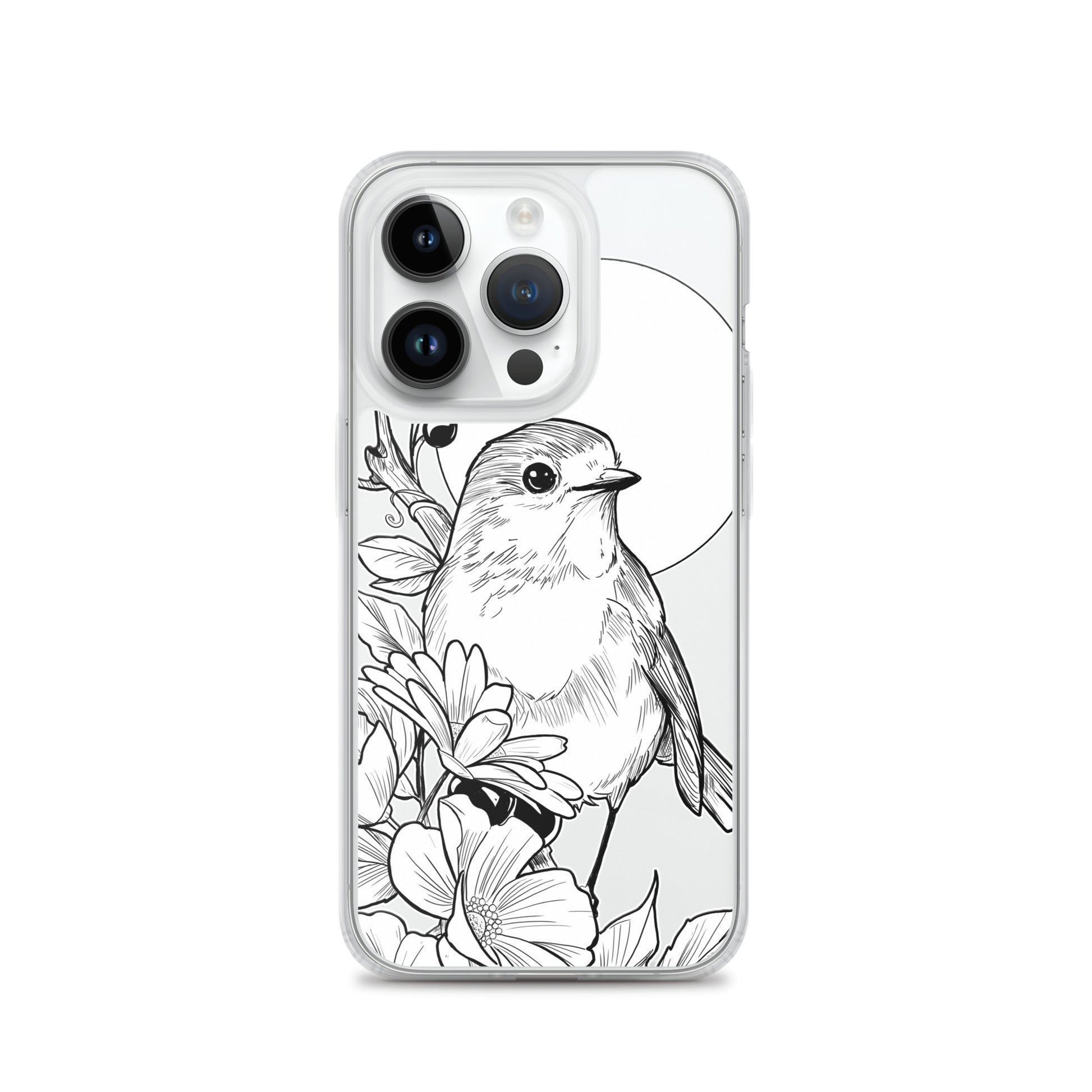 Sparrow - Clear Case for iPhone® - Alves Art Studio 