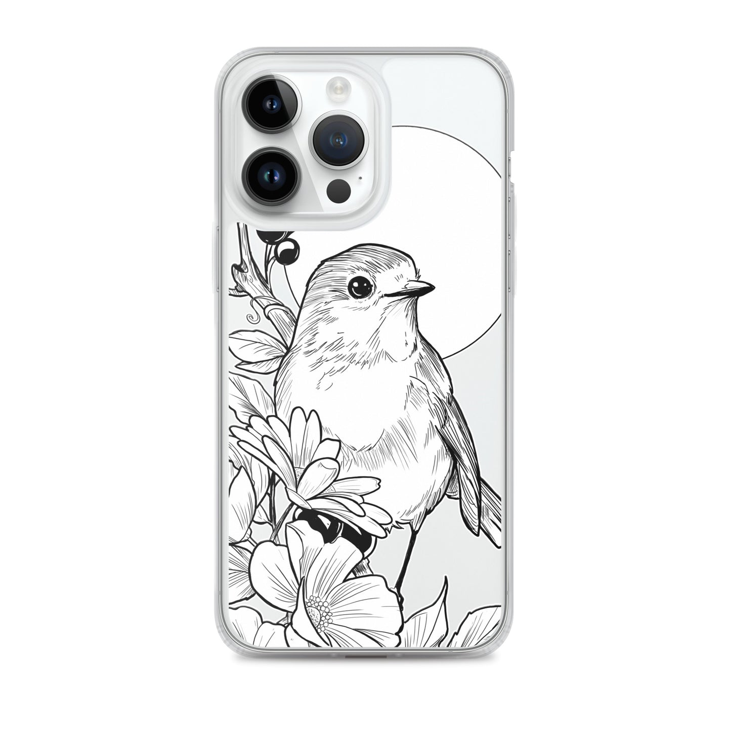 Sparrow - Clear Case for iPhone® - Alves Art Studio 