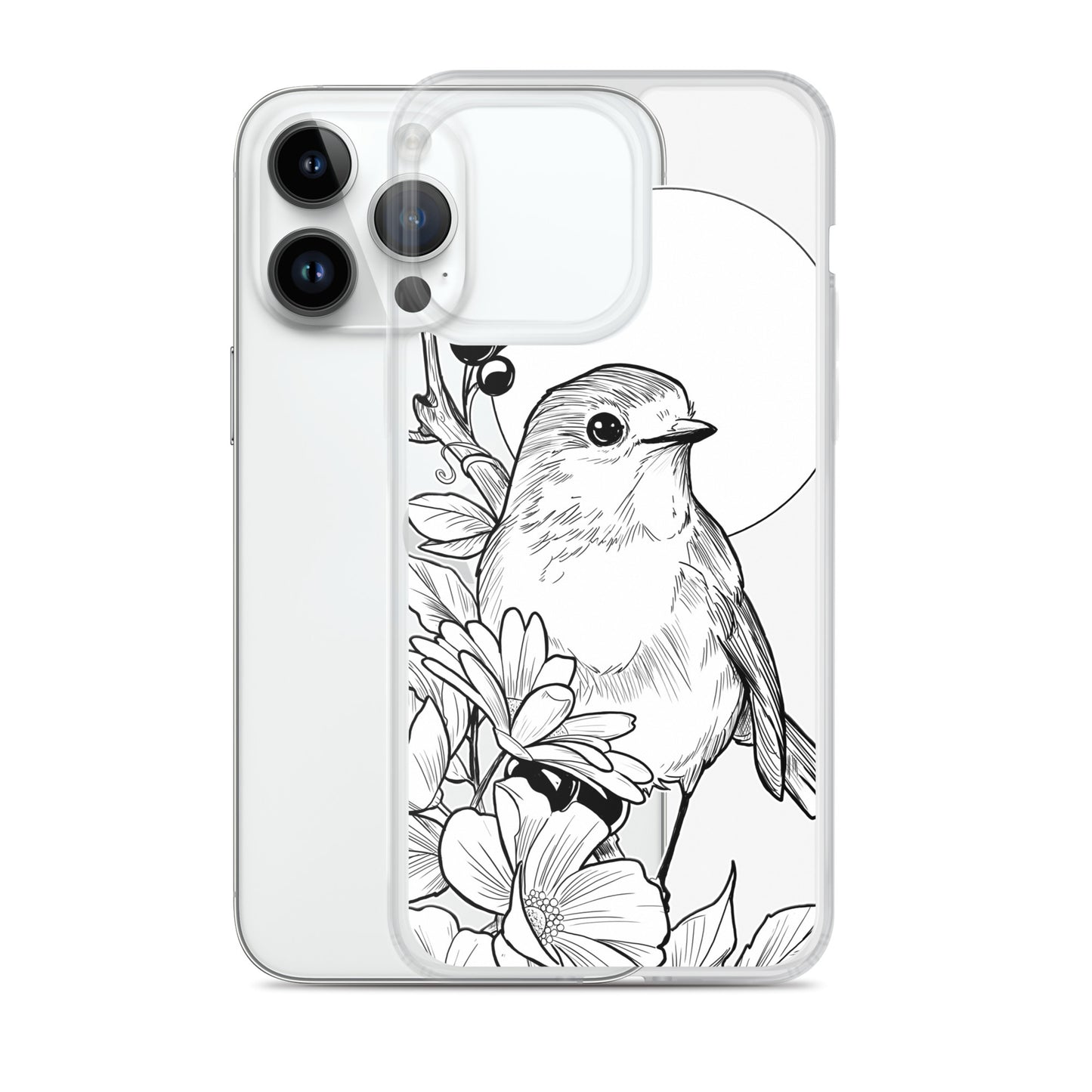 Sparrow - Clear Case for iPhone® - Alves Art Studio 