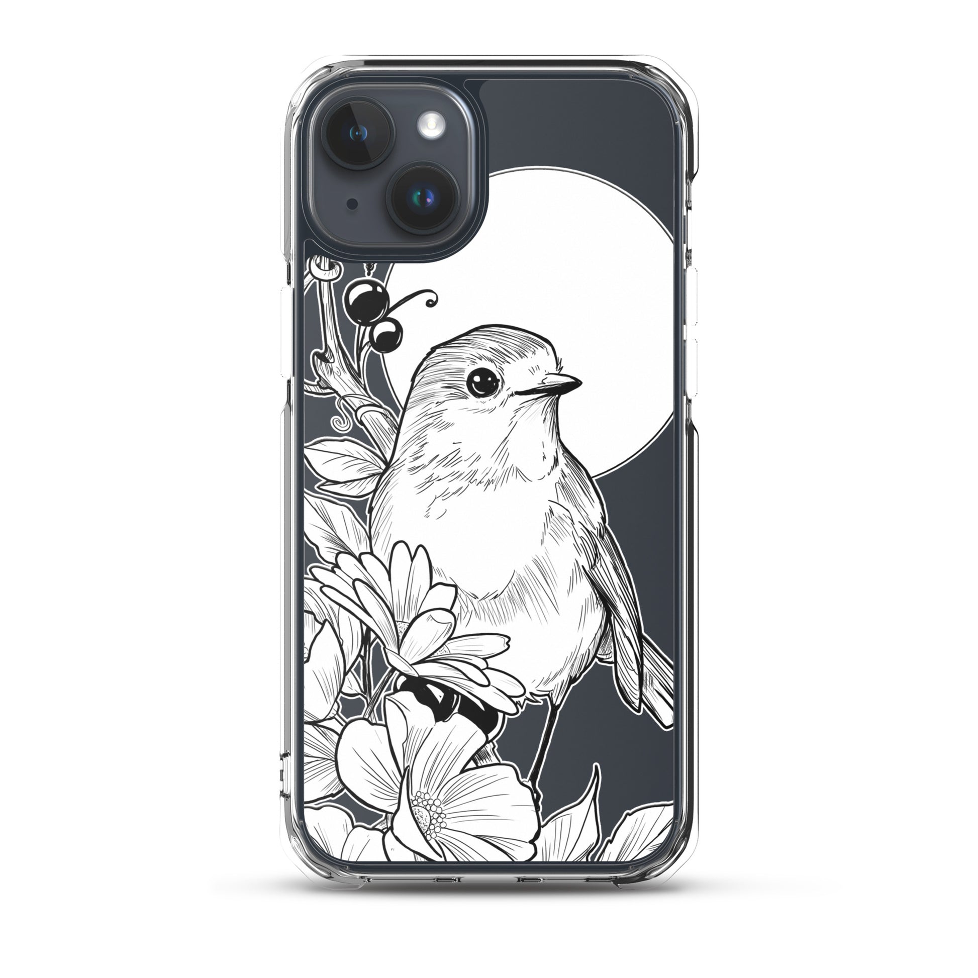 Sparrow - Clear Case for iPhone® - Alves Art Studio 