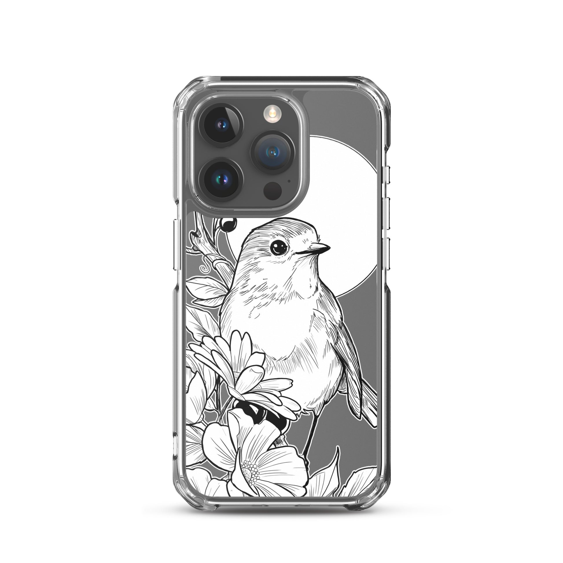 Sparrow - Clear Case for iPhone® - Alves Art Studio 