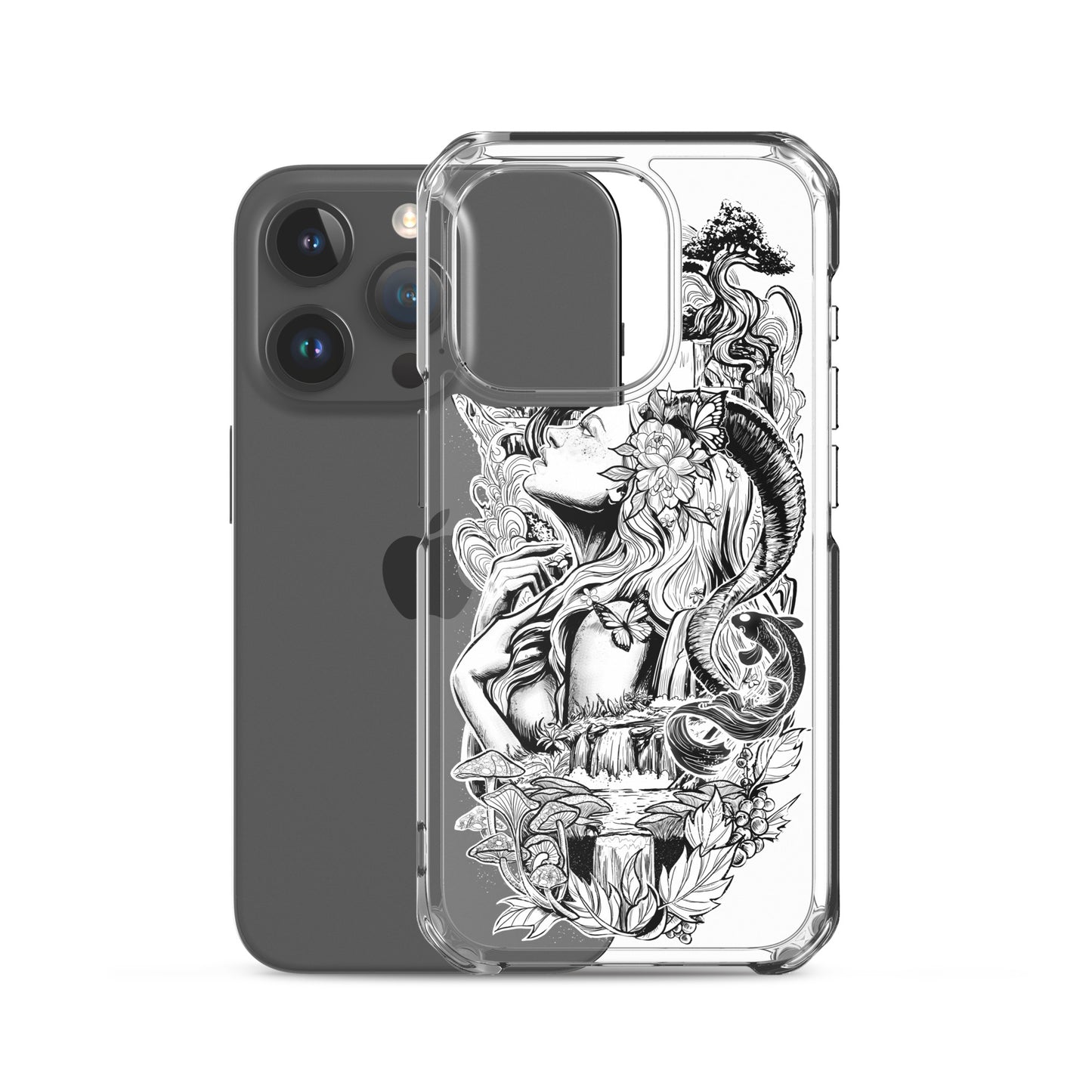 Gaia - Clear Case for iPhone® - Alves Art Studio 