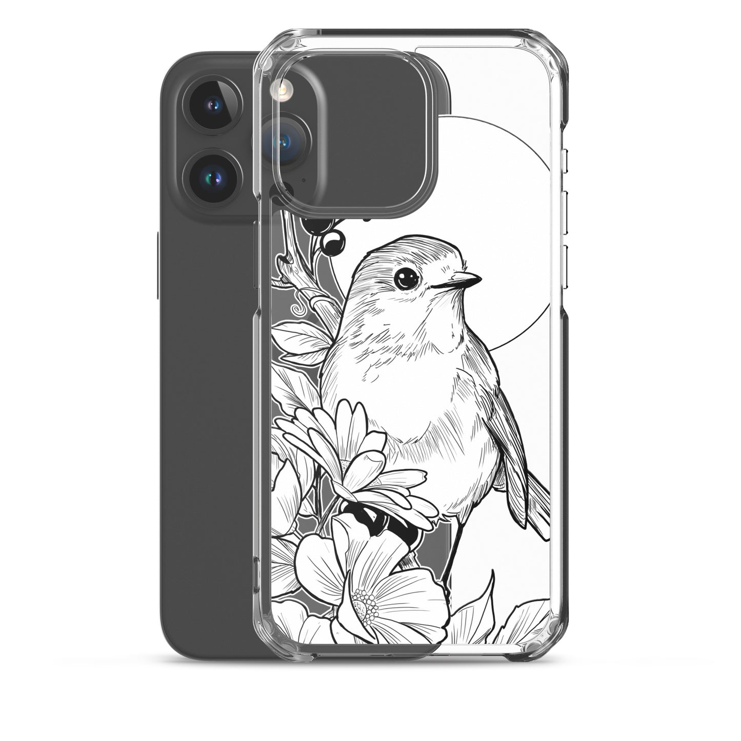 Sparrow - Clear Case for iPhone® - Alves Art Studio 