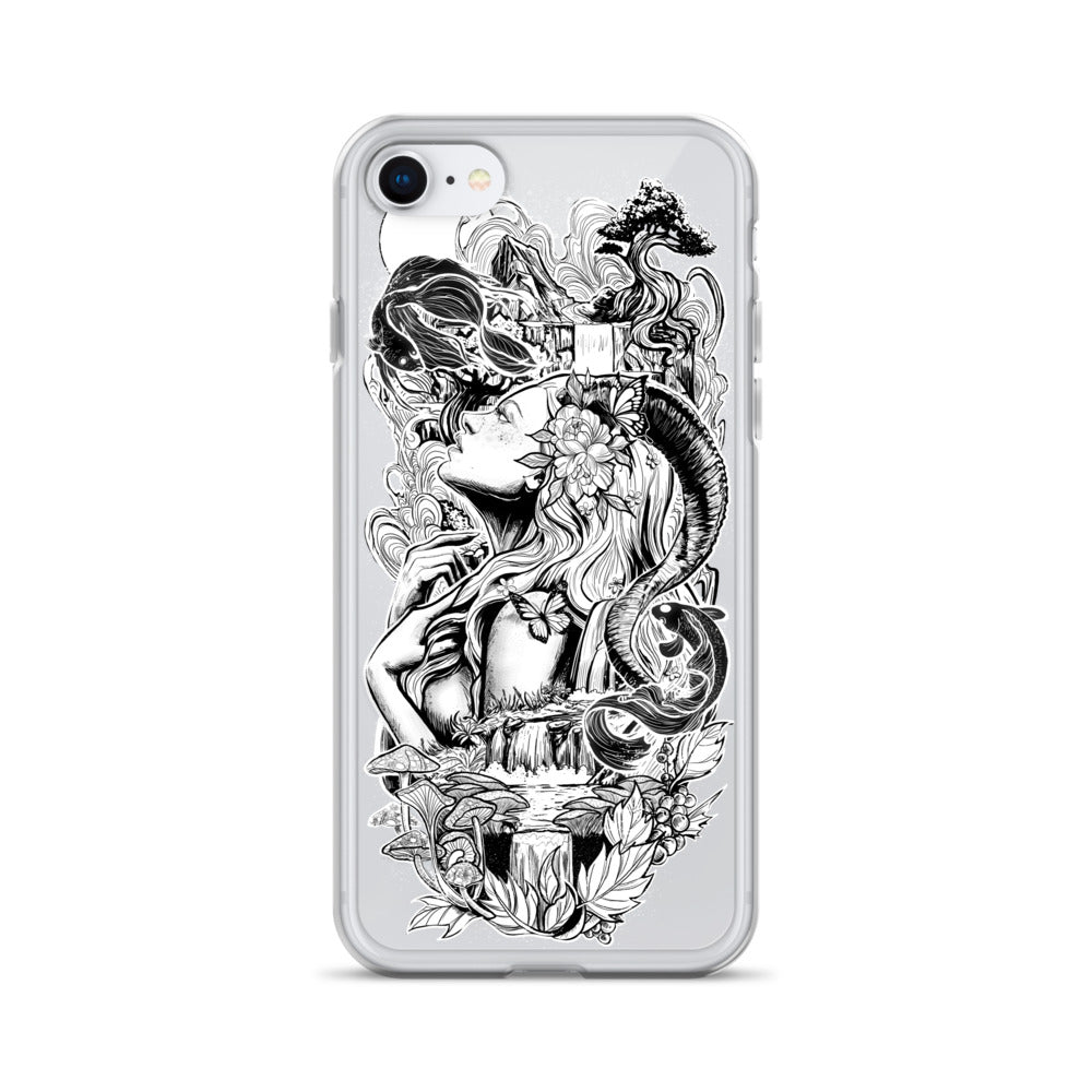 Gaia - Clear Case for iPhone® - Alves Art Studio 