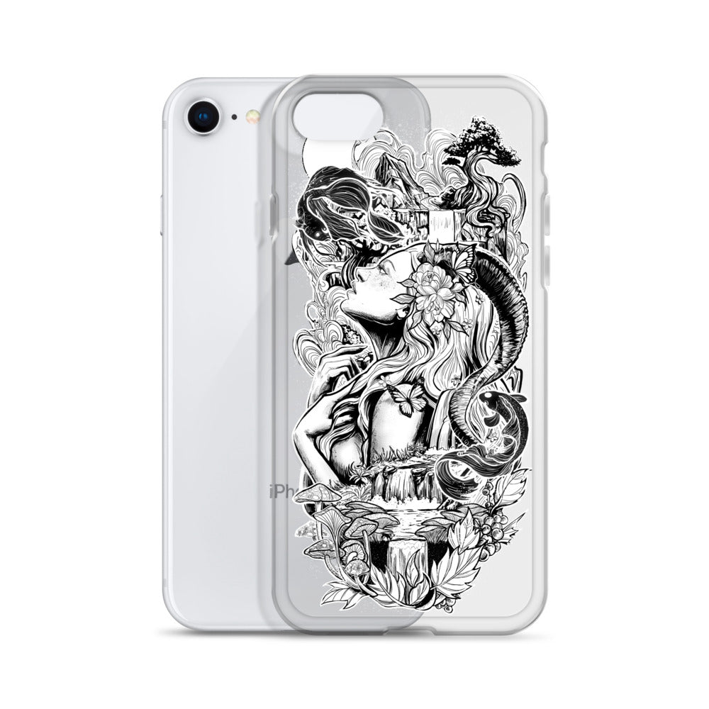 Gaia - Clear Case for iPhone® - Alves Art Studio 