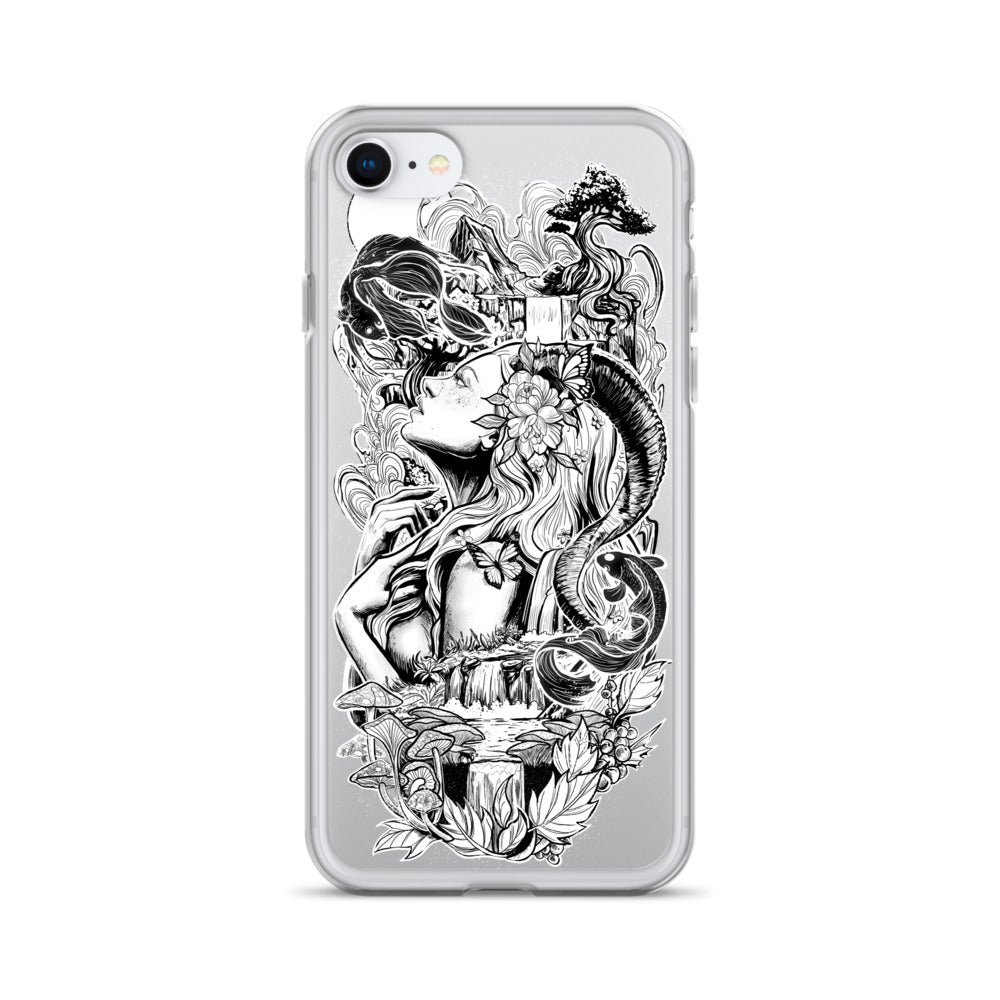 Gaia - Clear Case for iPhone® - Alves Art Studio 