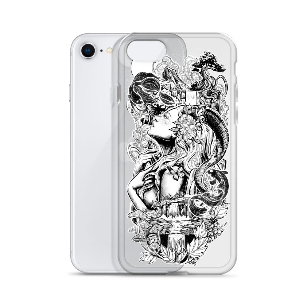 Gaia - Clear Case for iPhone® - Alves Art Studio 