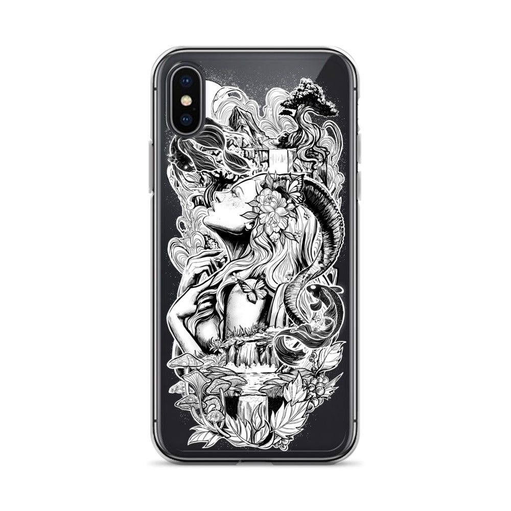 Gaia - Clear Case for iPhone® - Alves Art Studio 