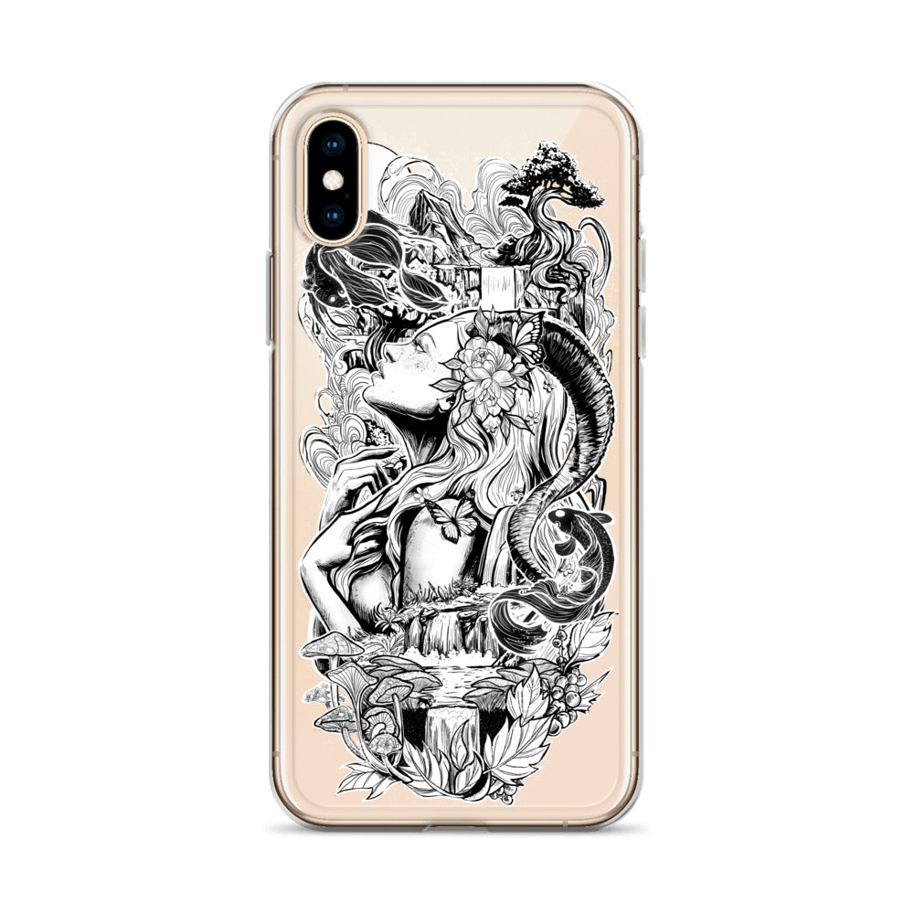 Gaia - Clear Case for iPhone® - Alves Art Studio 