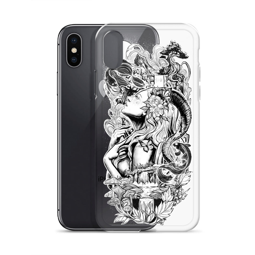 Gaia - Clear Case for iPhone® - Alves Art Studio 