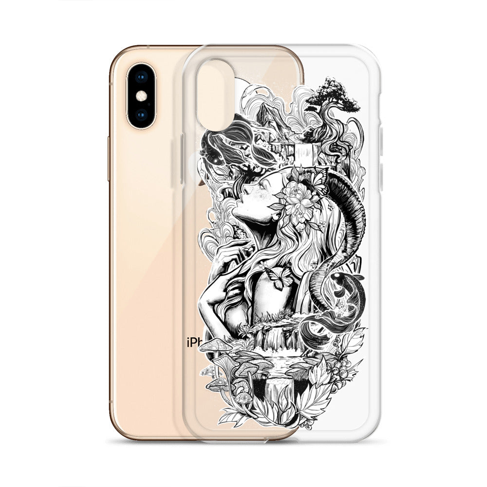 Gaia - Clear Case for iPhone® - Alves Art Studio 