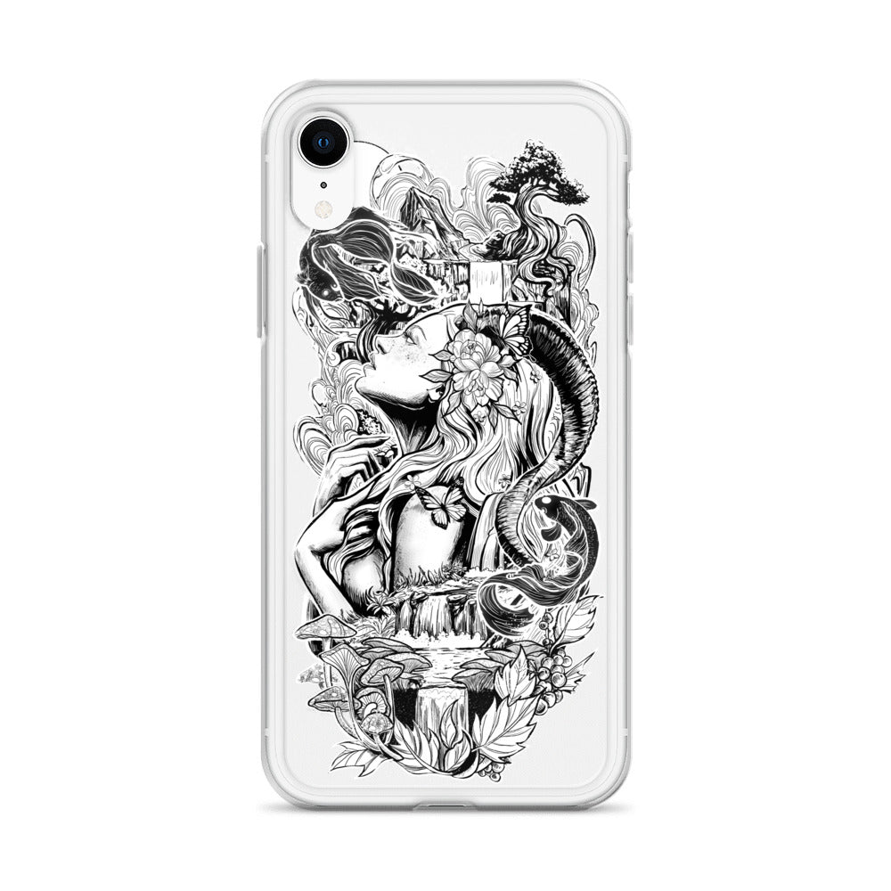 Gaia - Clear Case for iPhone® - Alves Art Studio 