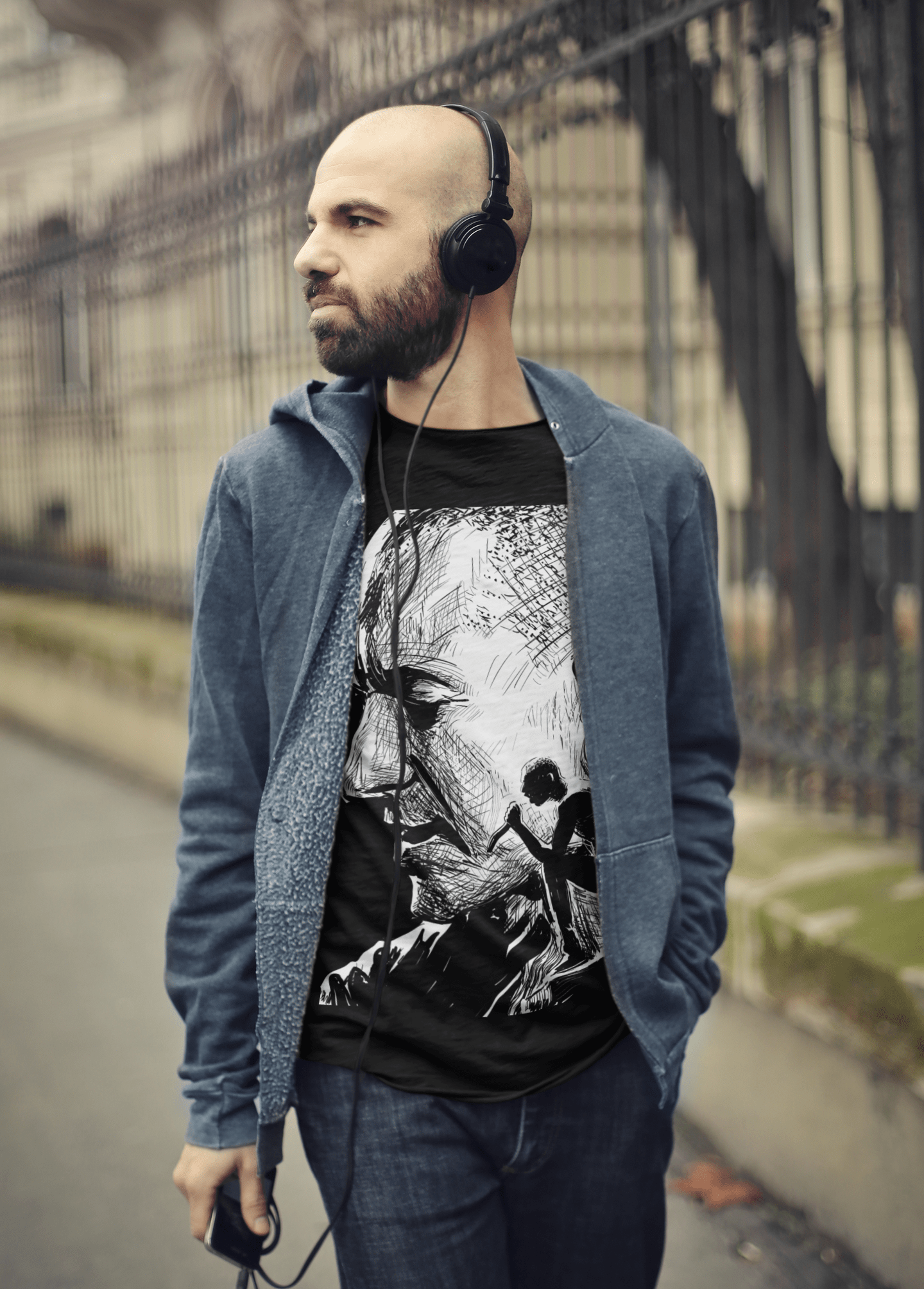 Chester - Unisex t-shirt - Alves Art Studio