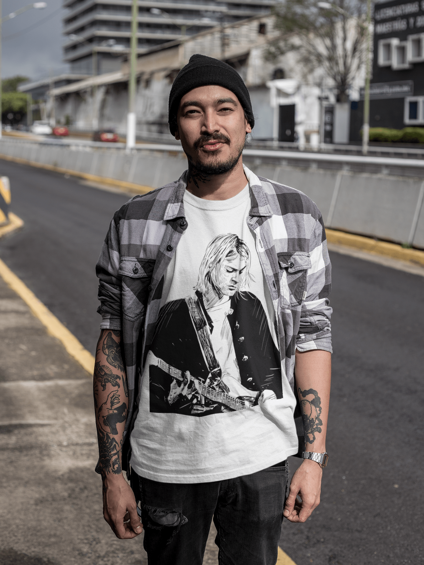 Cobain - Unisex t-shirt - Alves Art Studio