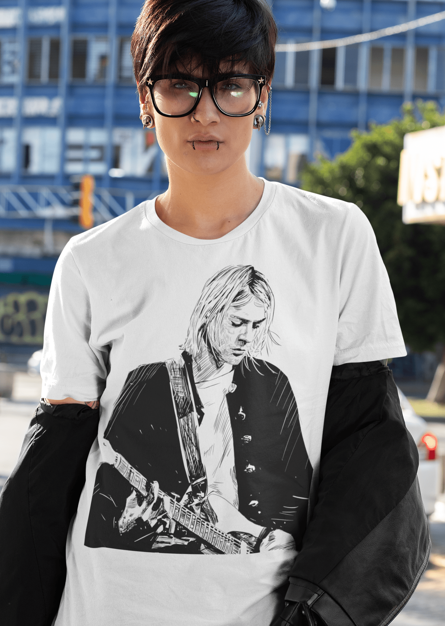 Cobain - Unisex t-shirt - Alves Art Studio