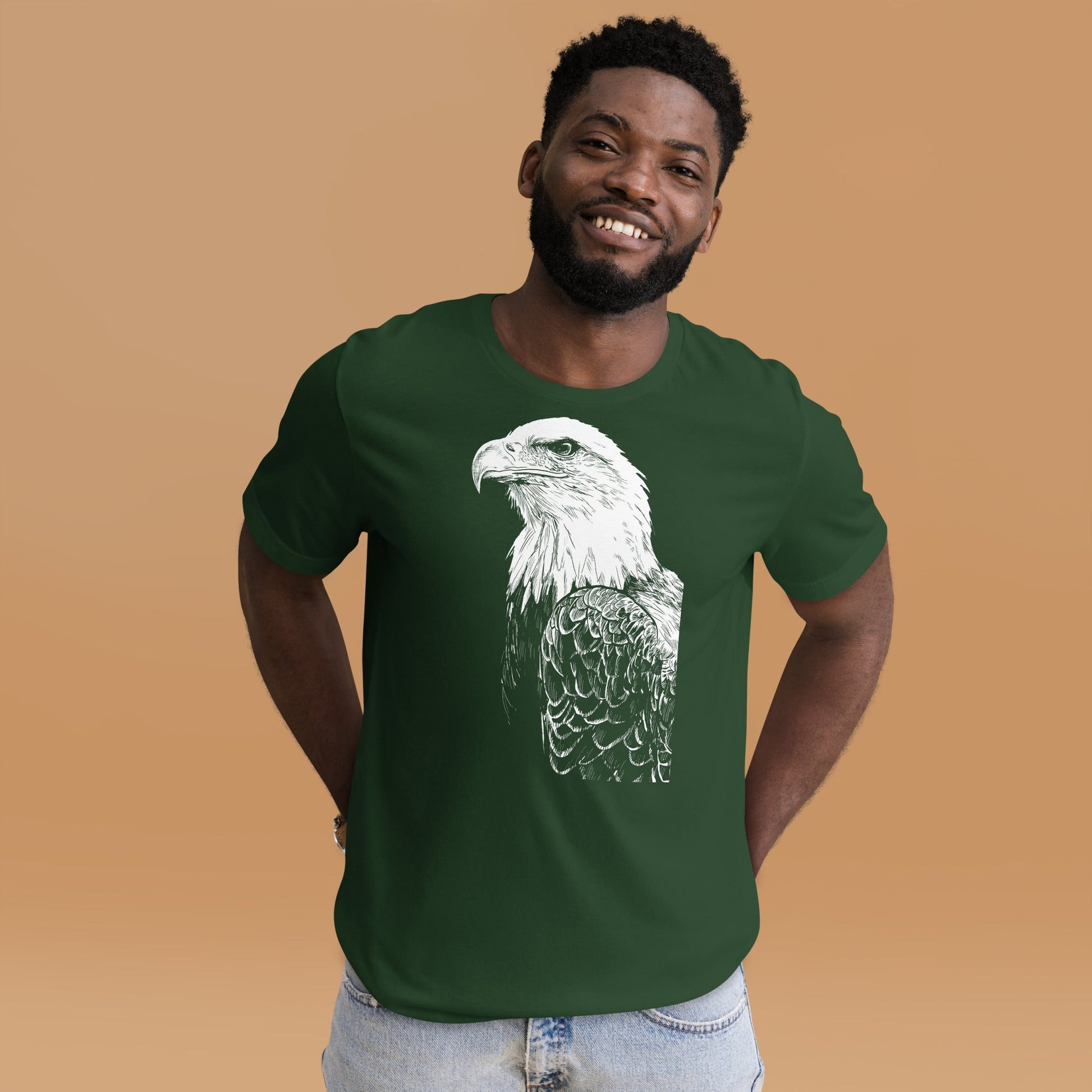 Eagle - Unisex t-shirt - Alves Art Studio