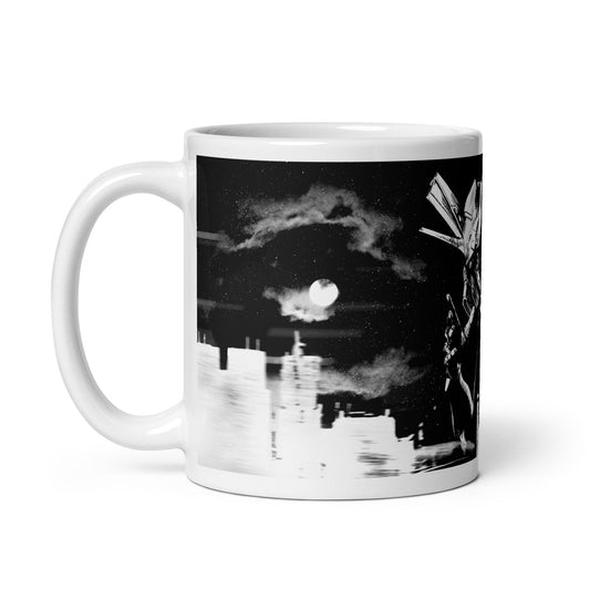 EVA 01 - White glossy mug - Alves Art Studio