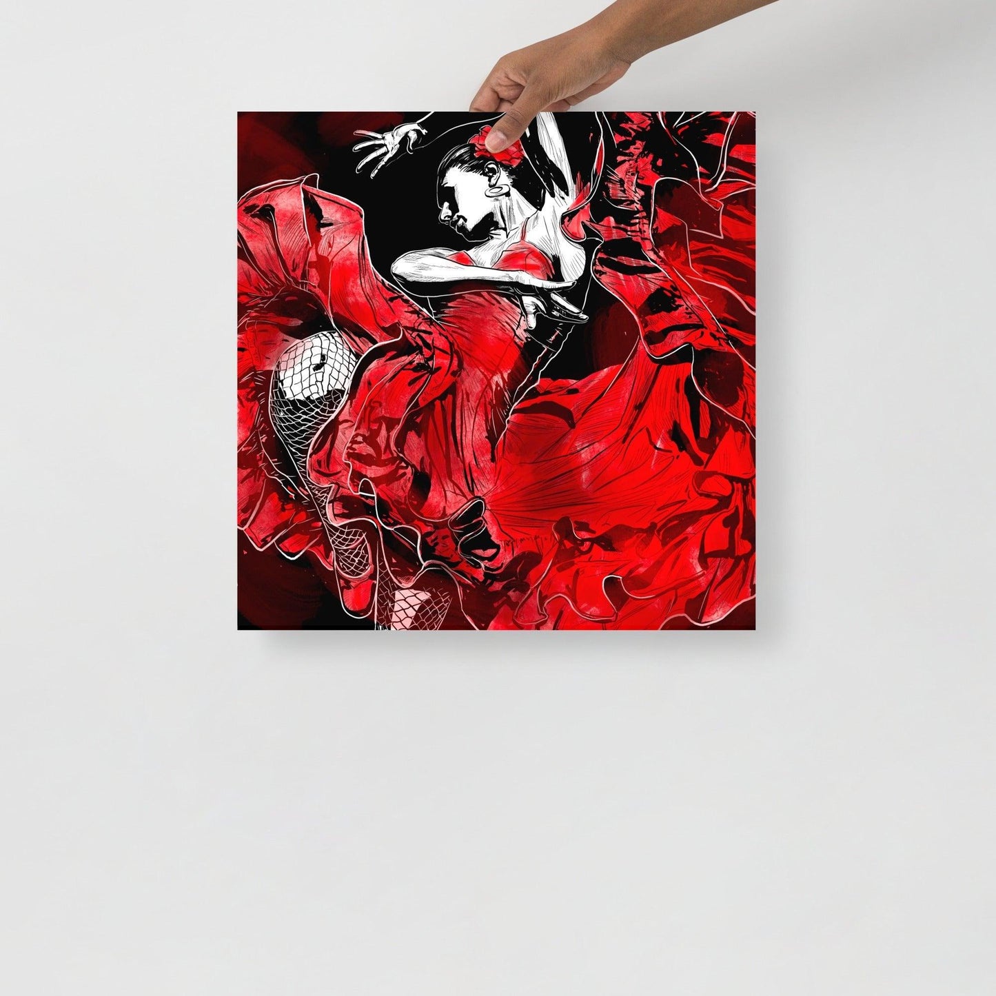 Flamenco - Poster - Alves Art Studio