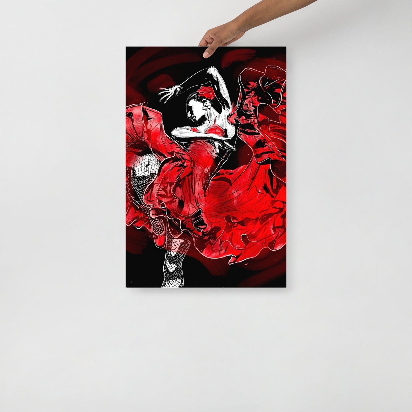 Flamenco - Poster - Alves Art Studio