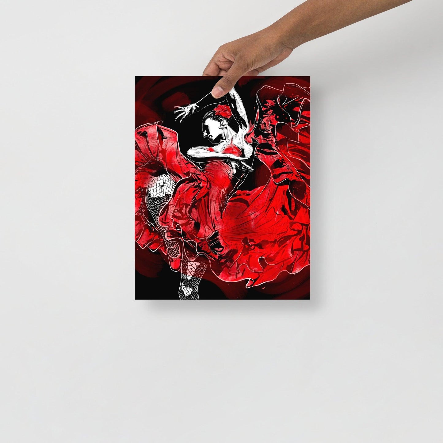 Flamenco - Poster - Alves Art Studio