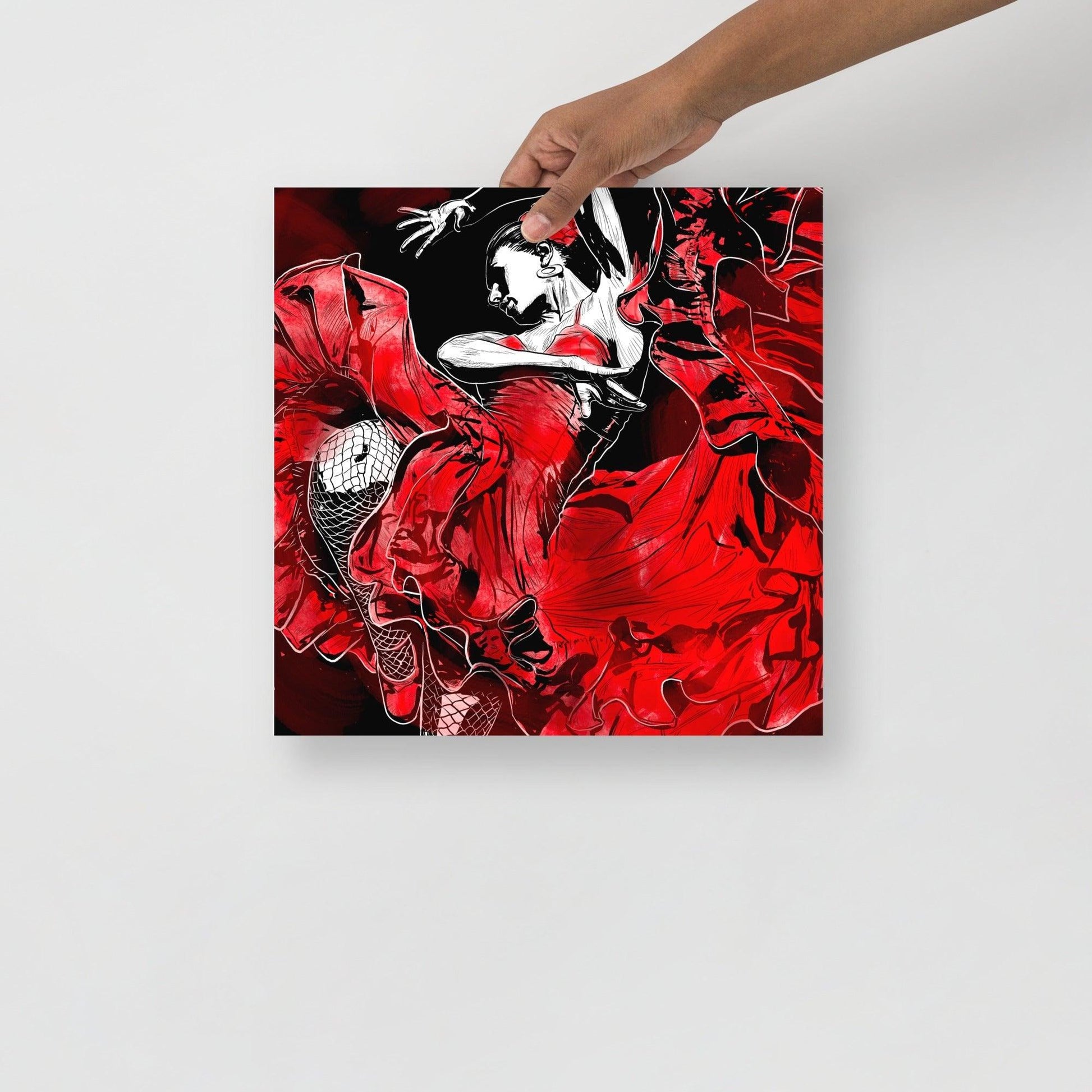 Flamenco - Poster - Alves Art Studio