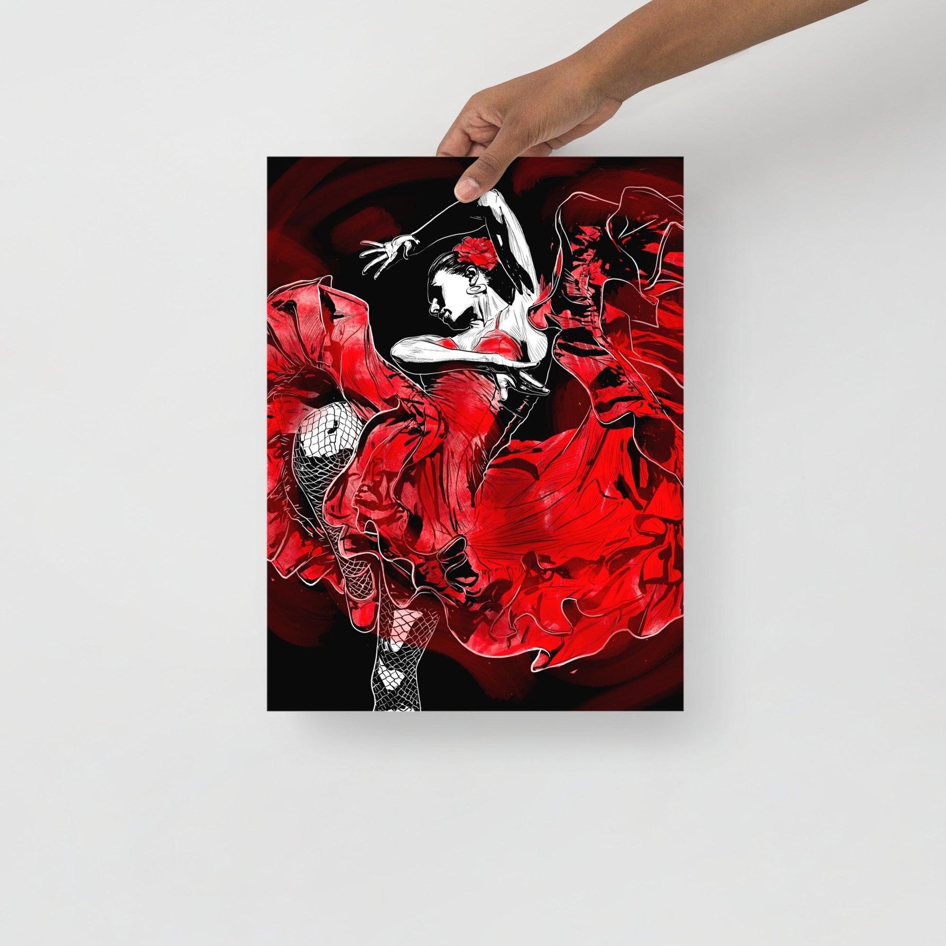 Flamenco - Poster - Alves Art Studio