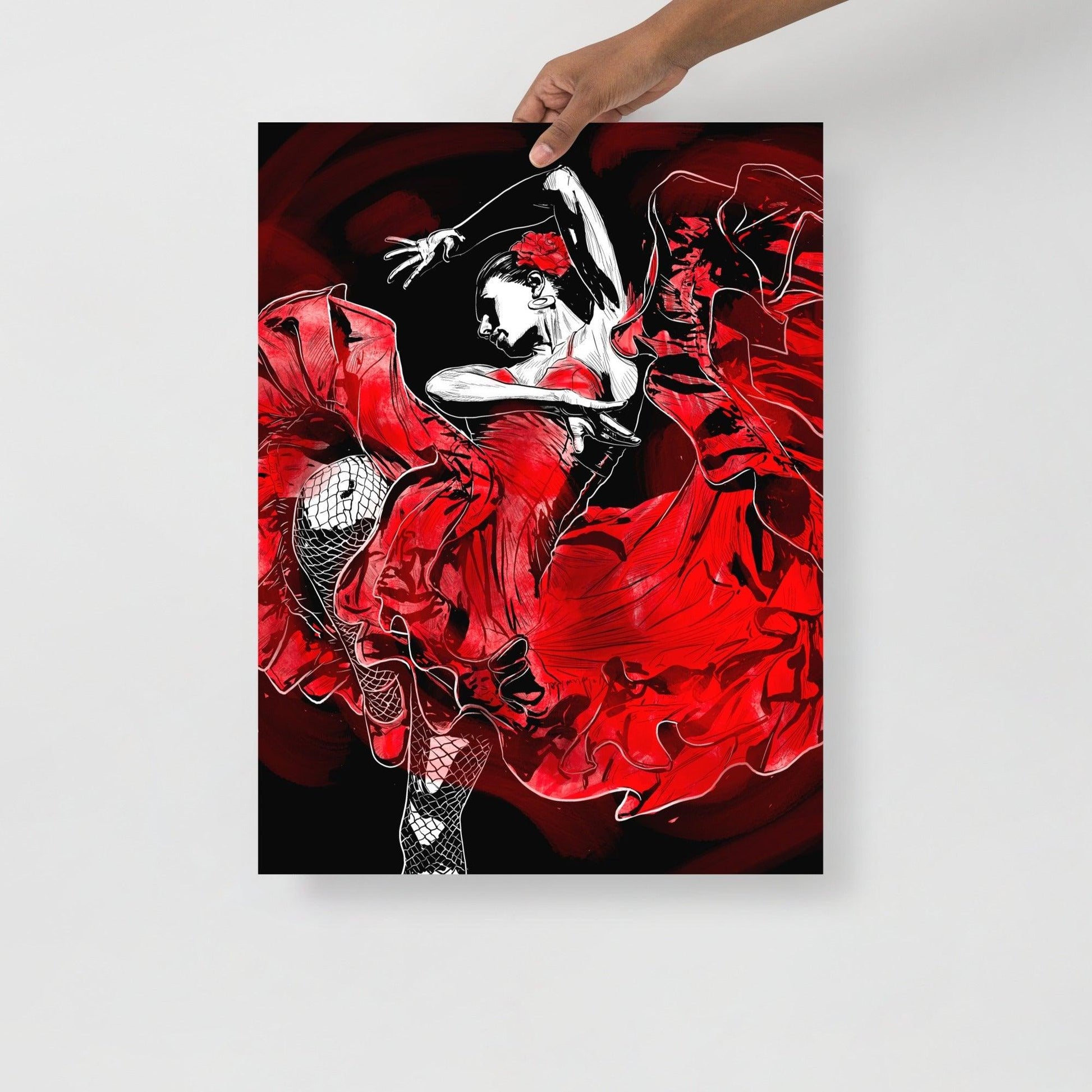 Flamenco - Poster - Alves Art Studio