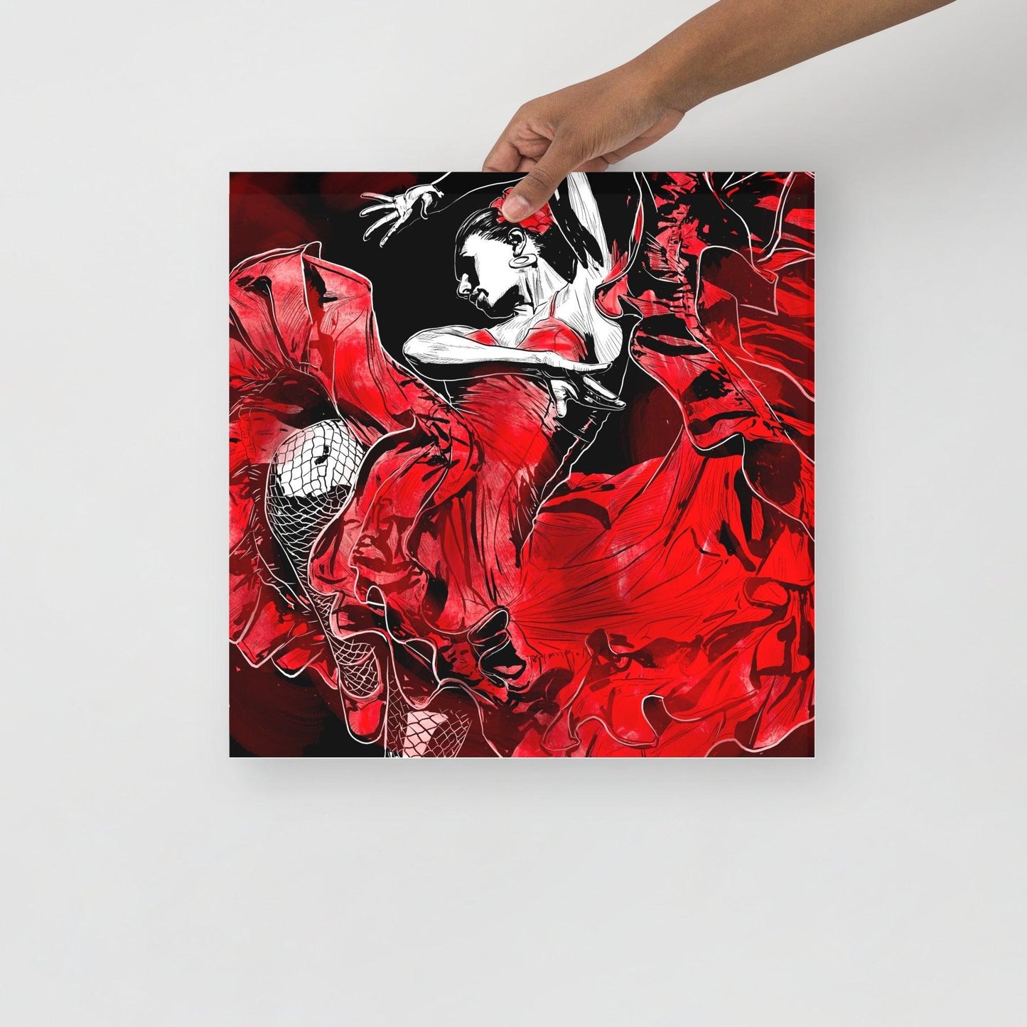 Flamenco - Poster - Alves Art Studio