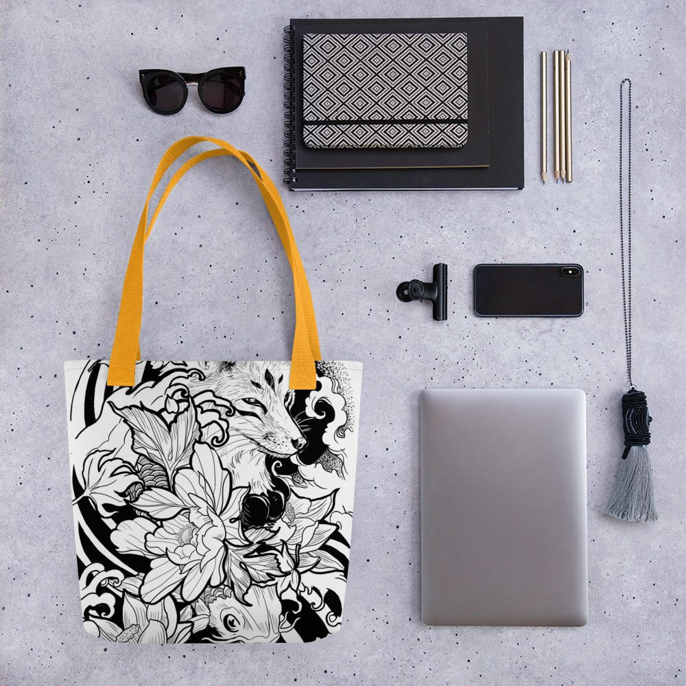 Fox Tattoo - Tote bag - Alves Art Studio