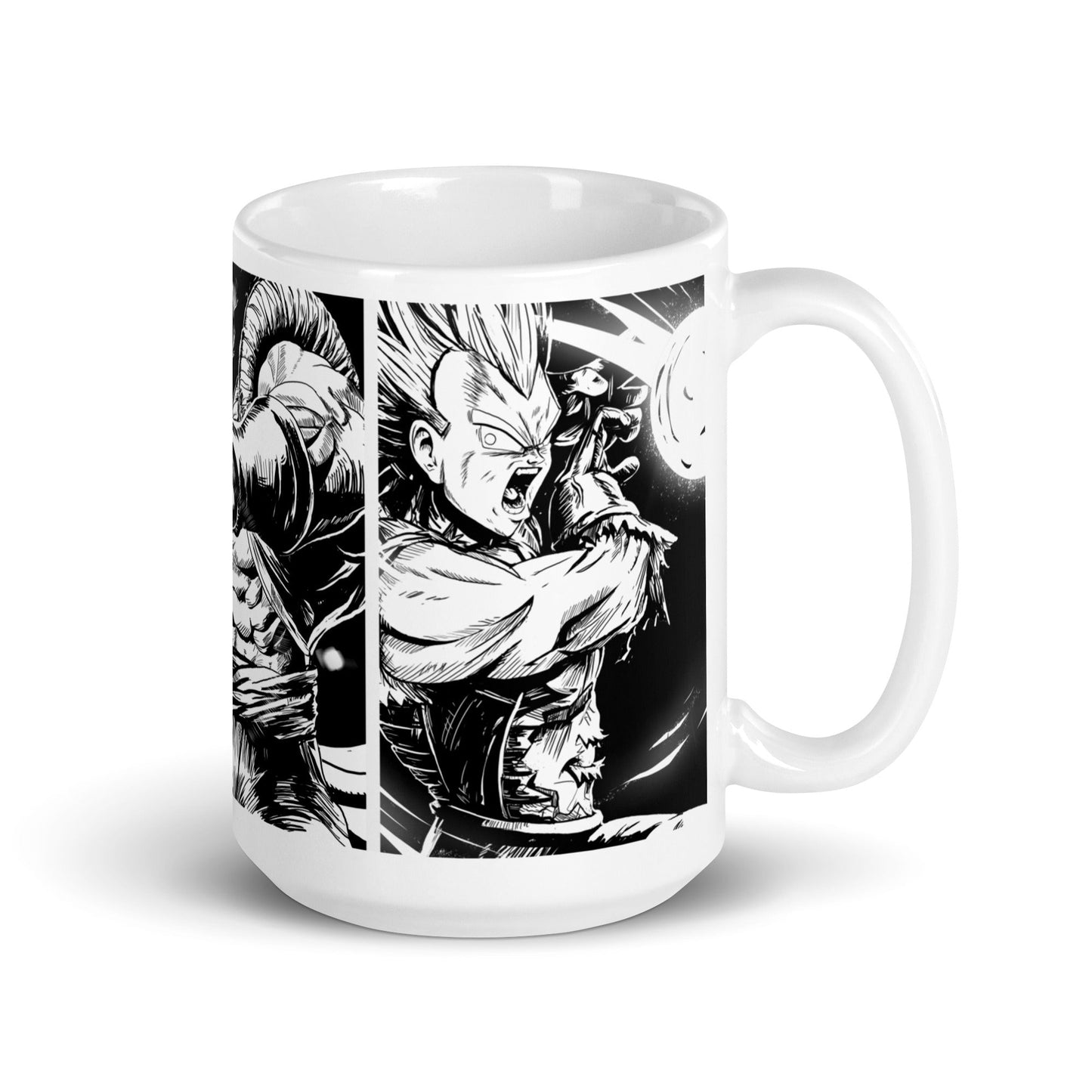 Fusion - White glossy mug - Alves Art Studio