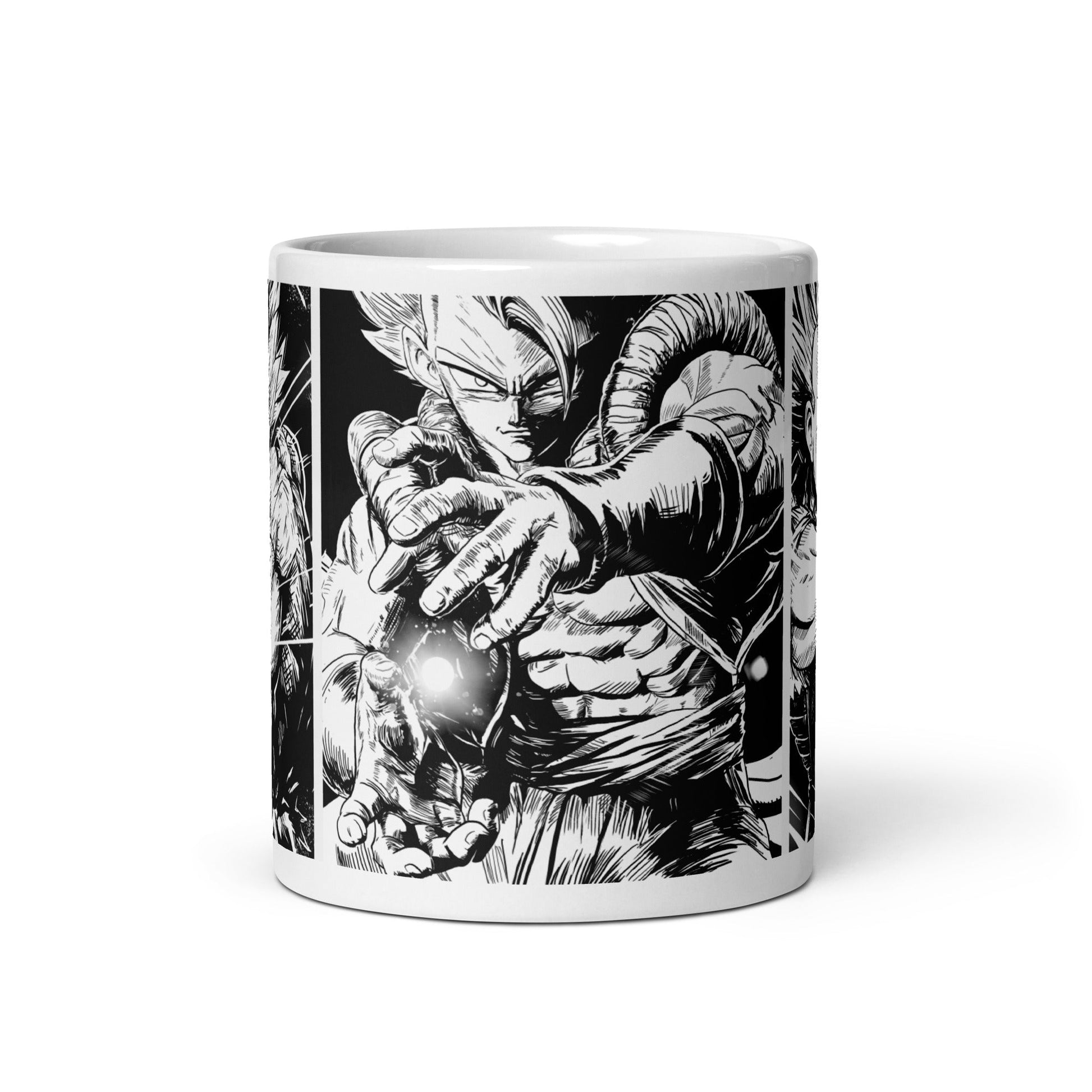 Fusion - White glossy mug - Alves Art Studio