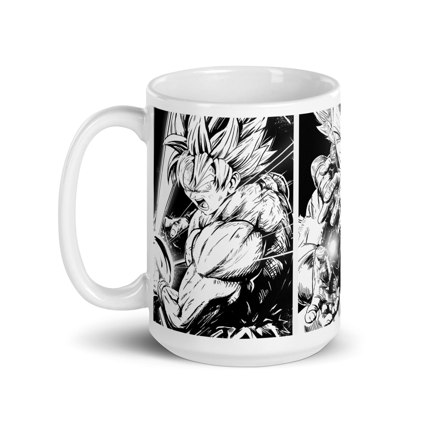 Fusion - White glossy mug - Alves Art Studio