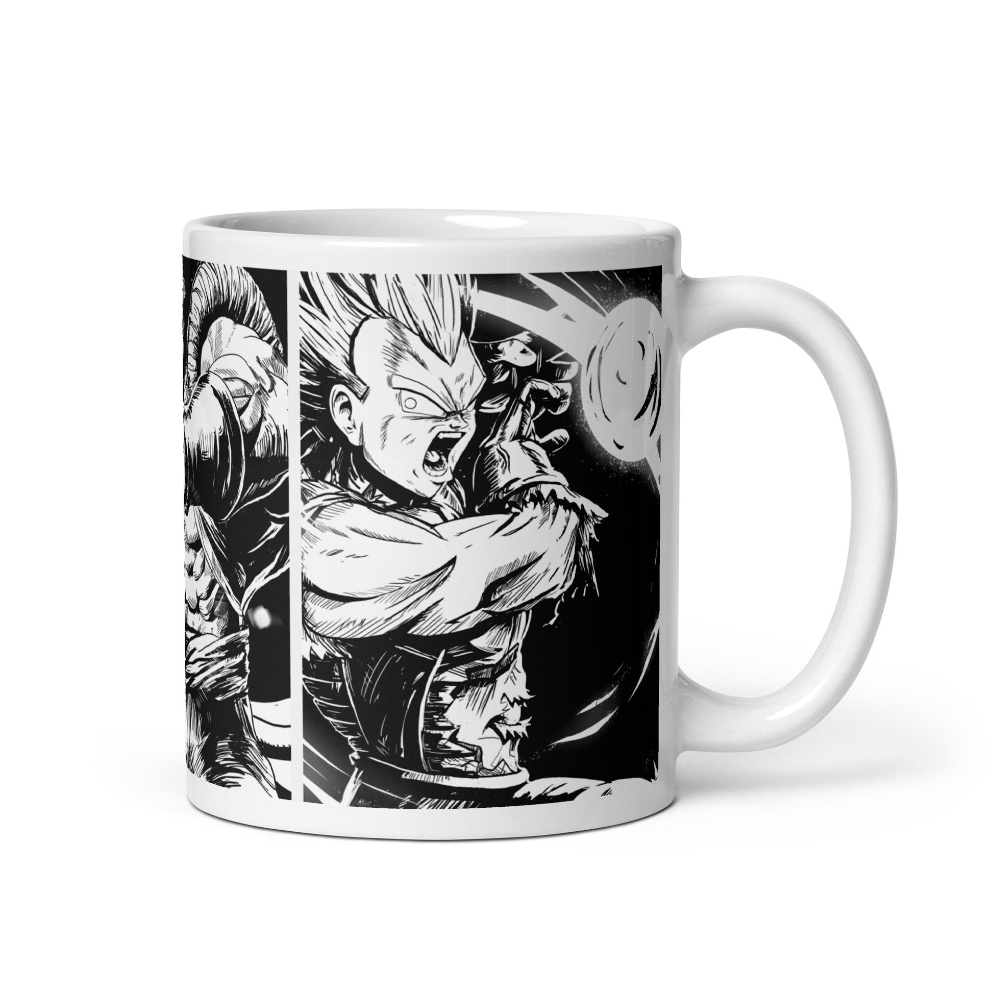 Fusion - White glossy mug - Alves Art Studio