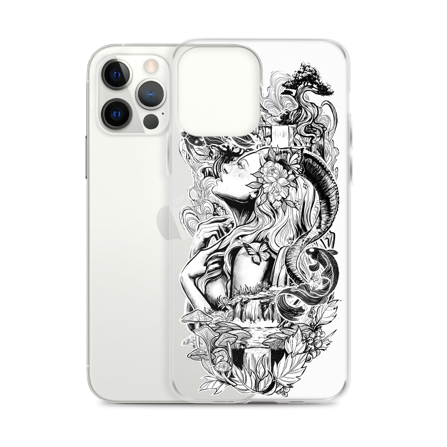 Gaia - Clear Case for iPhone® - Alves Art Studio