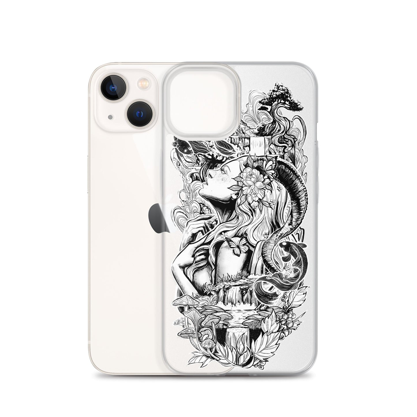 Gaia - Clear Case for iPhone® - Alves Art Studio